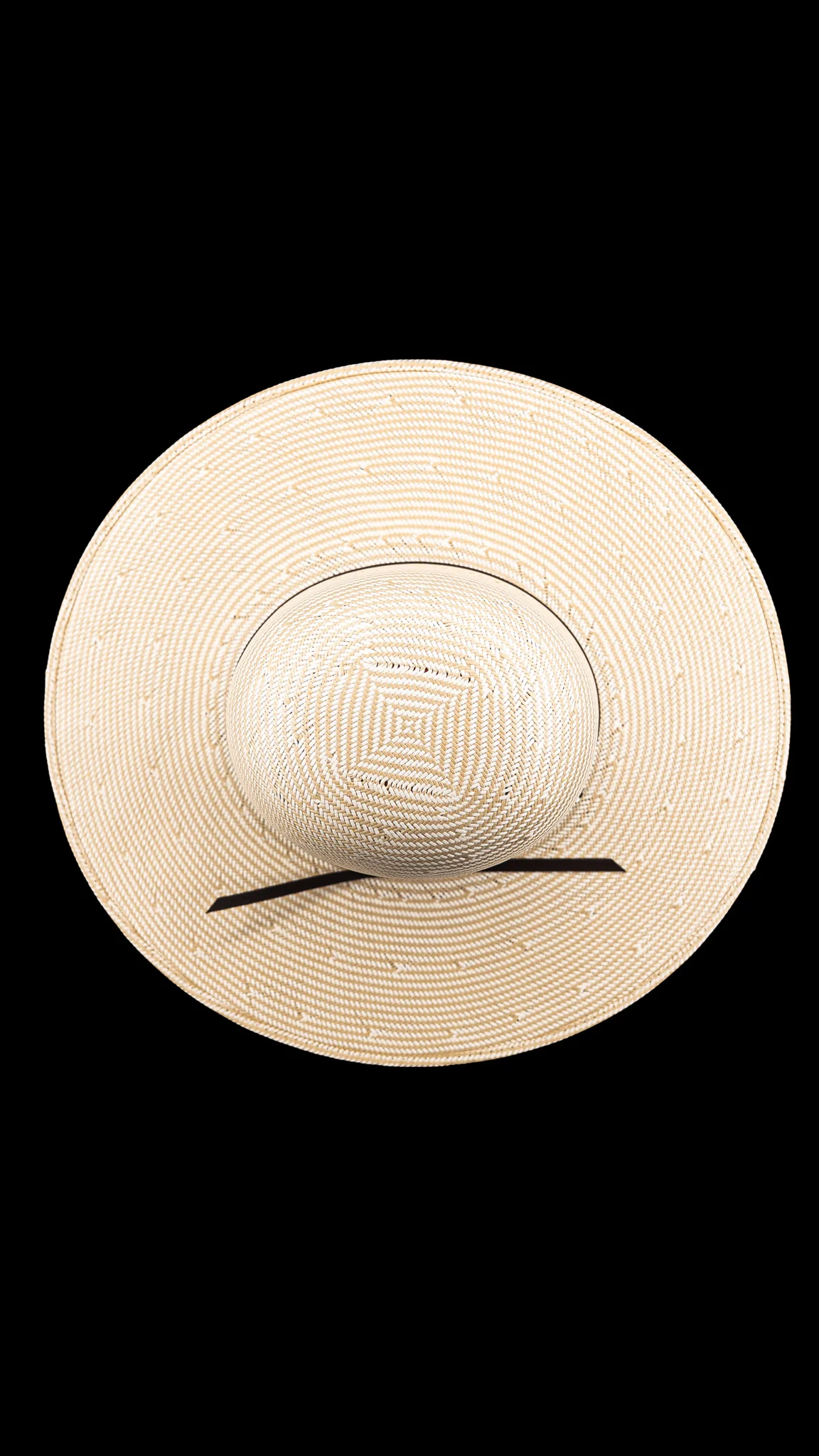 Rock'em 100X Bitadze Open Crown Straw Hat - Image 5