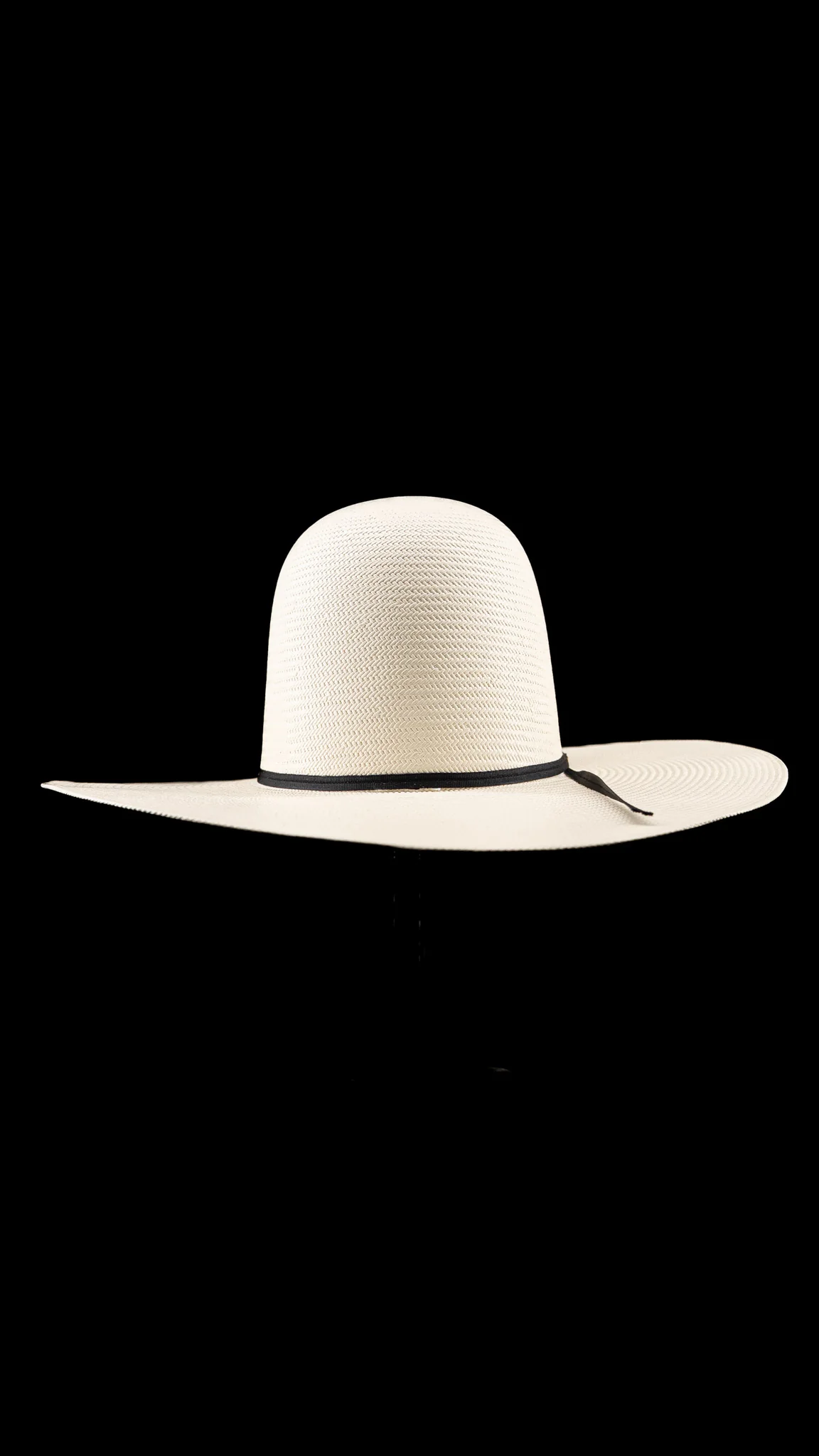 Rock'em 100X Boone Open Crown Straw Hat - Image 3
