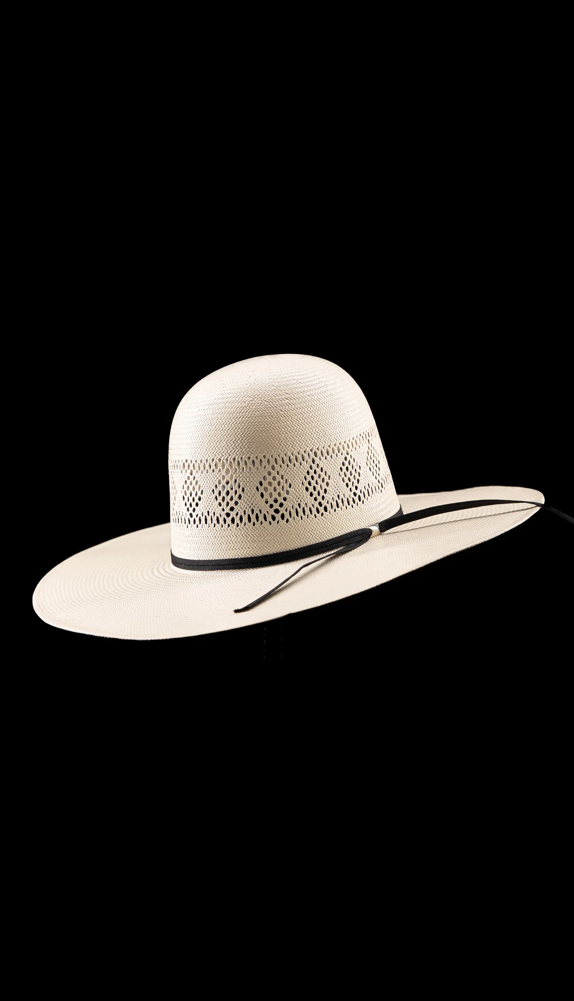 Rock'em 100X Clear Sky Open Crown Straw Hat