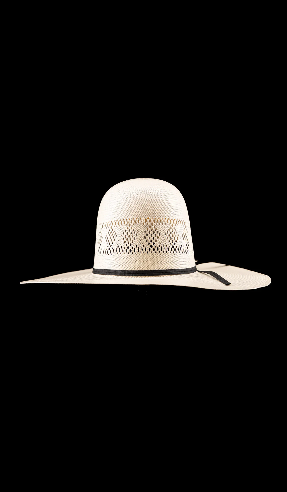 Rock'em 100X Clear Sky Open Crown Straw Hat - Image 2