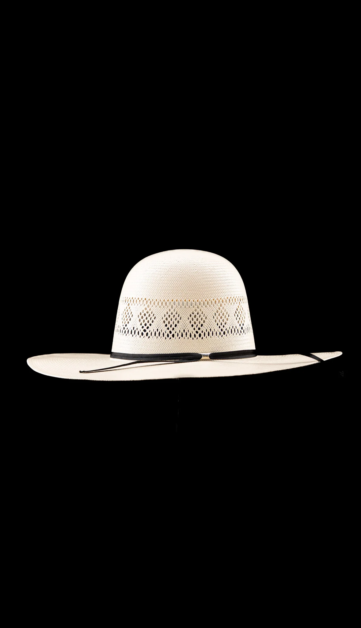 Rock'em 100X Clear Sky Open Crown Straw Hat - Image 3