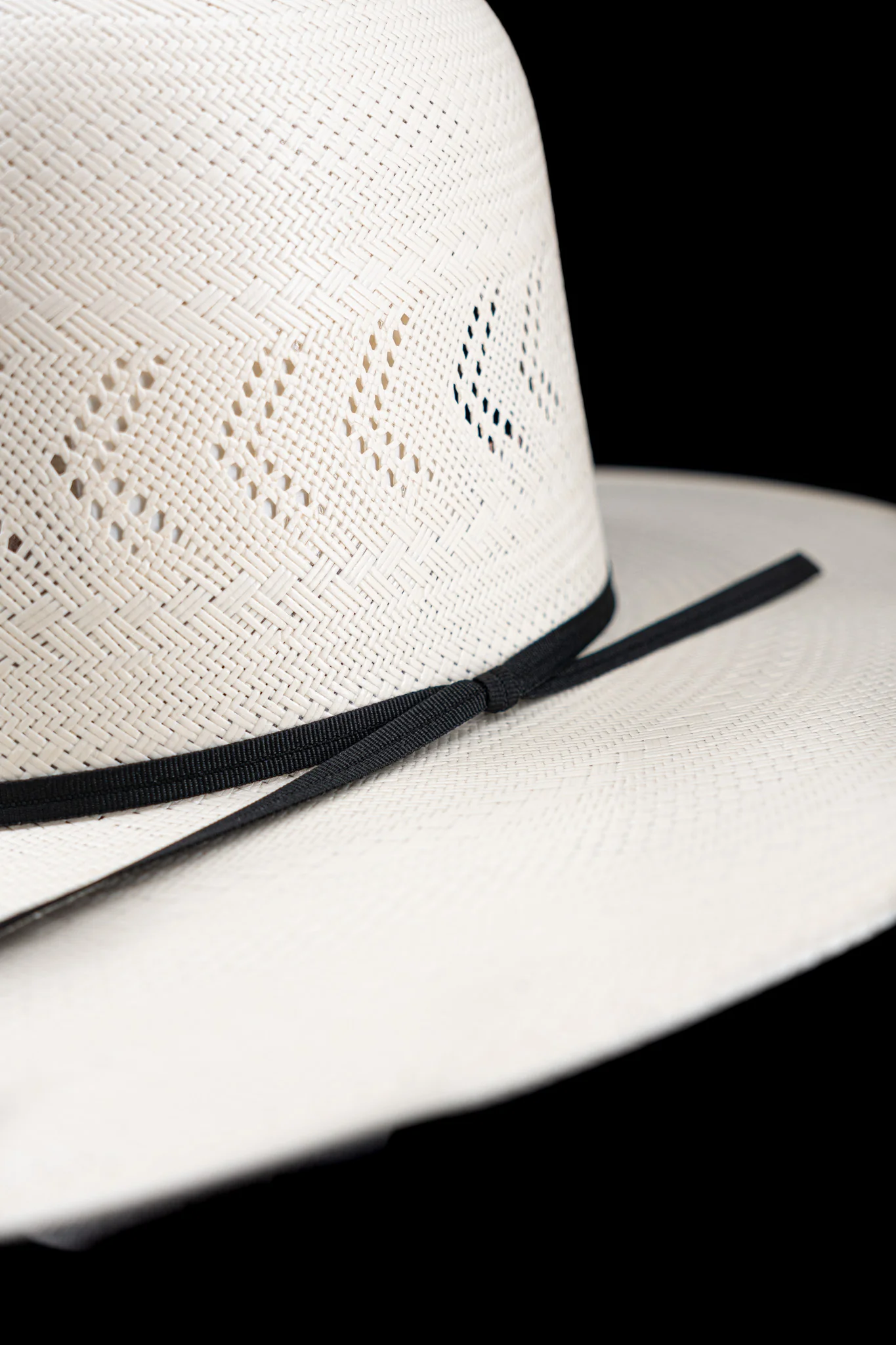 Rock'em 100X Curve Open Crown Straw Hat - Image 11