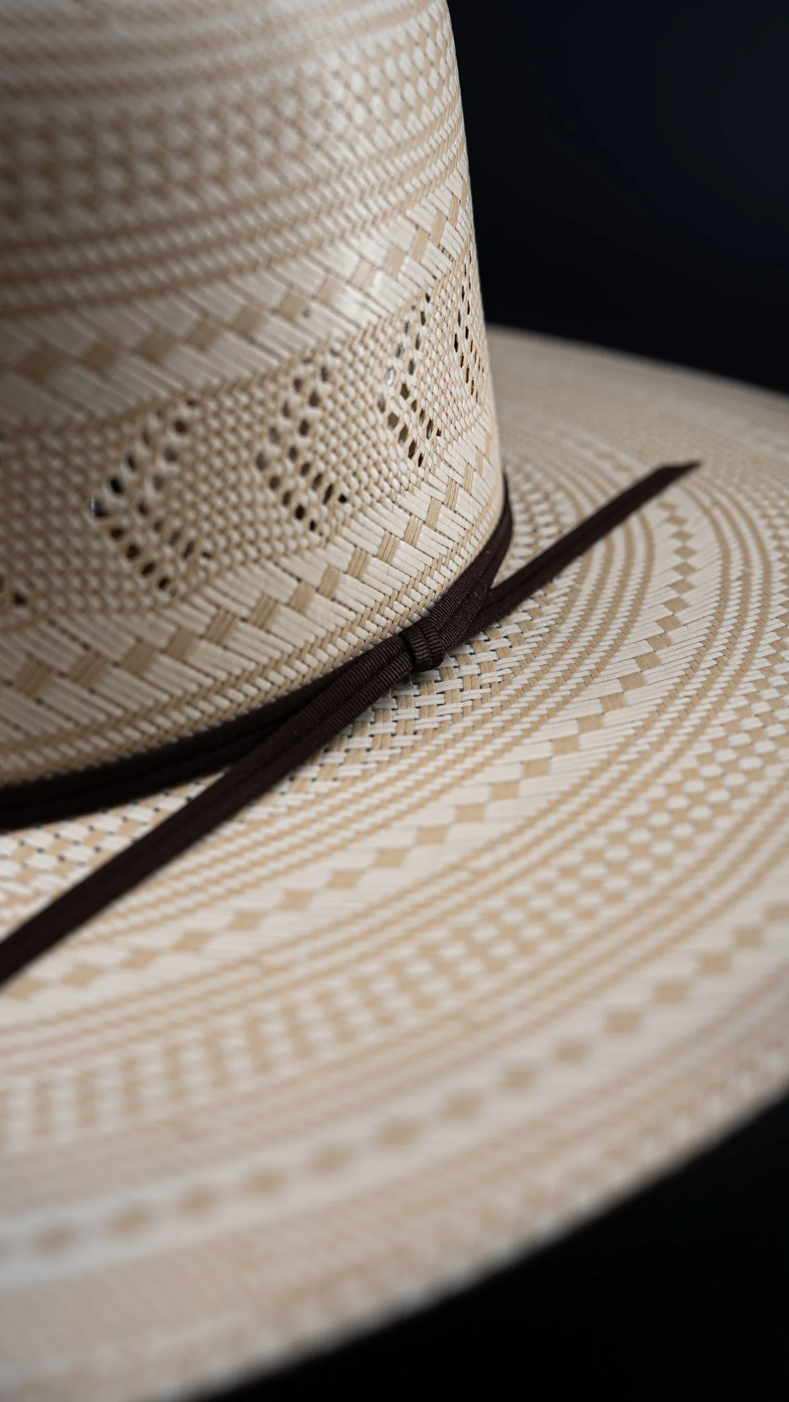 Rock'em 100X Curve Open Crown Straw Hat - Image 4