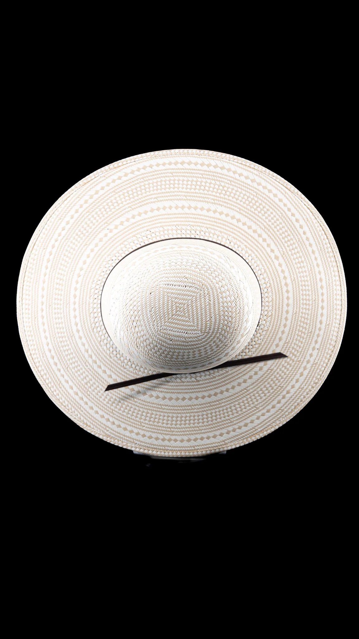Rock'em 100X Curve Open Crown Straw Hat - Image 5