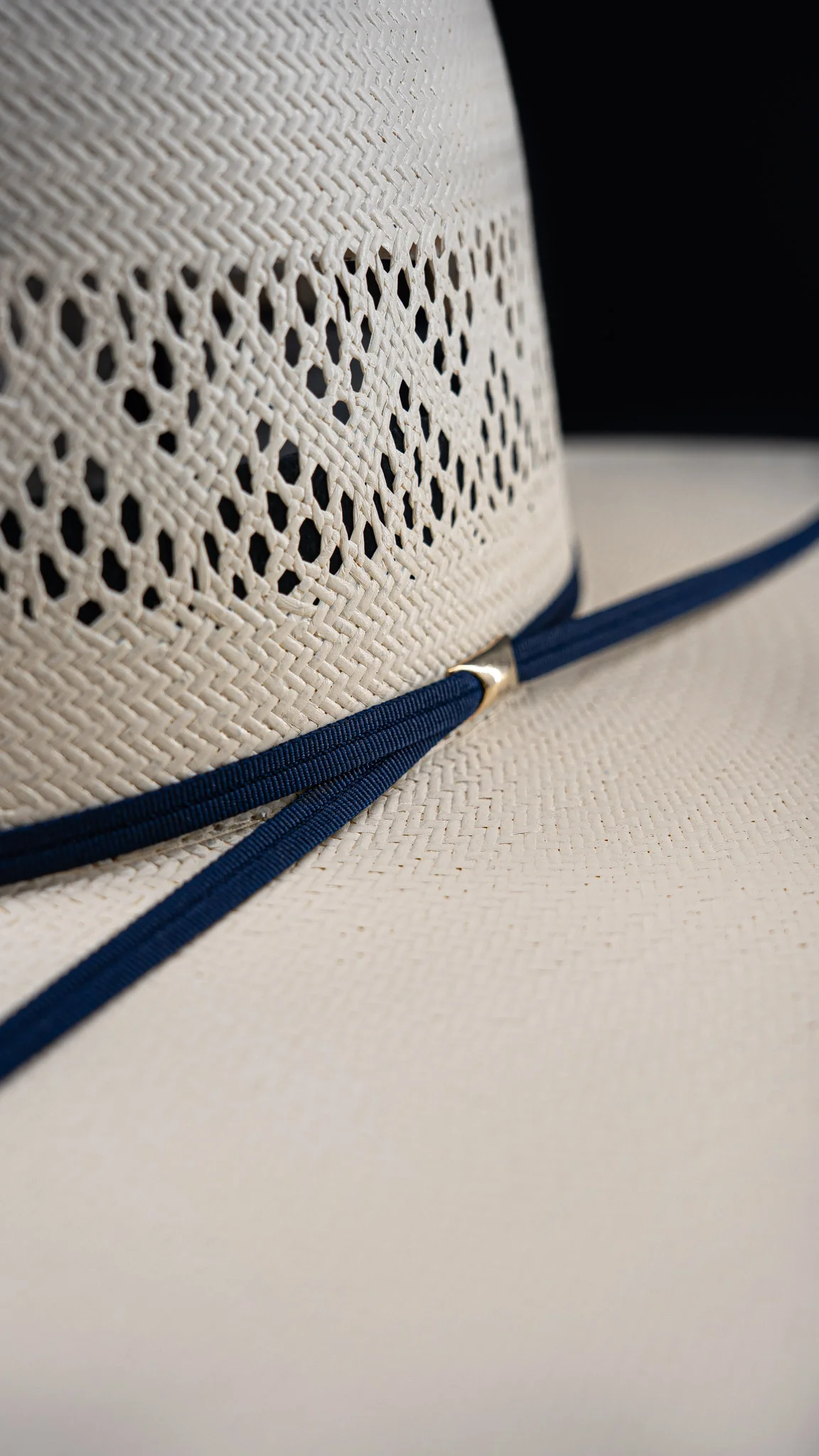 Rock'em 100X Diamond Trail Open Crown Straw Hat - Image 4
