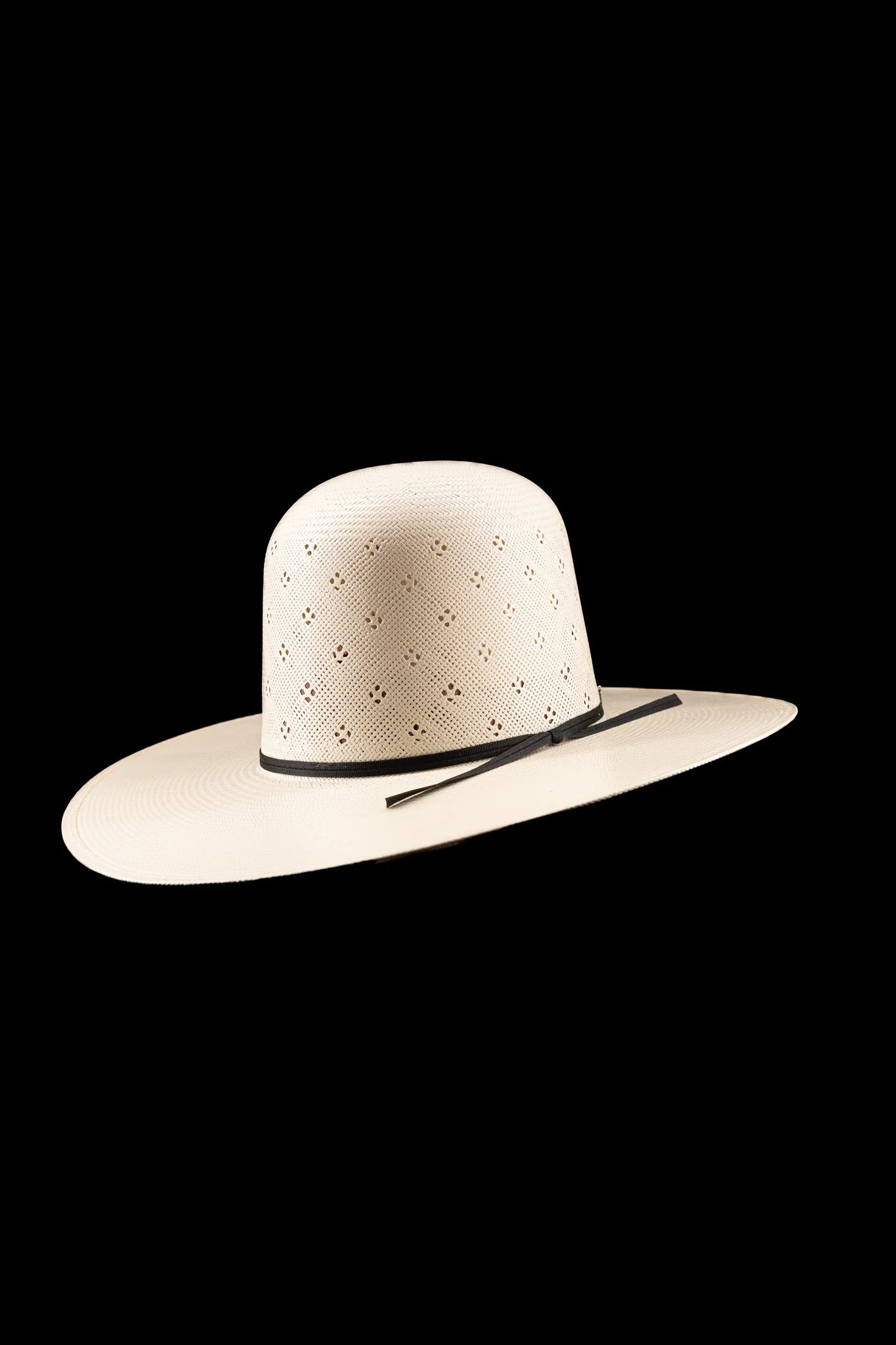 Rock'em 100X Nevada Open Crown Straw Hat 4inch Brim