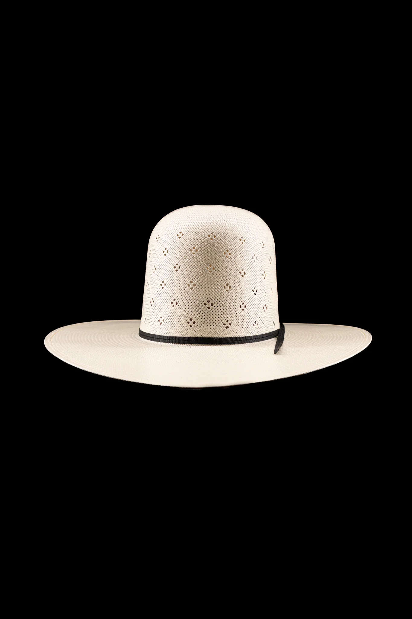Rock'em 100X Nevada Open Crown Straw Hat 4inch Brim - Image 2