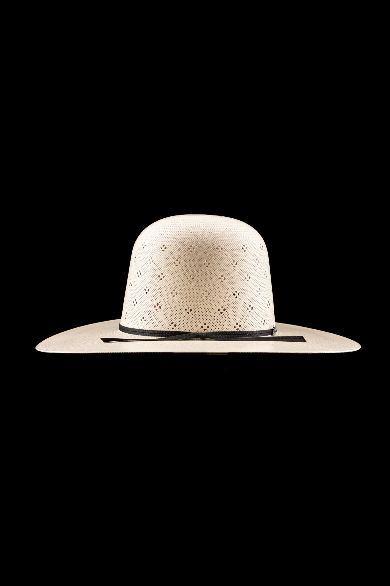 Rock'em 100X Nevada Open Crown Straw Hat 4inch Brim - Image 3