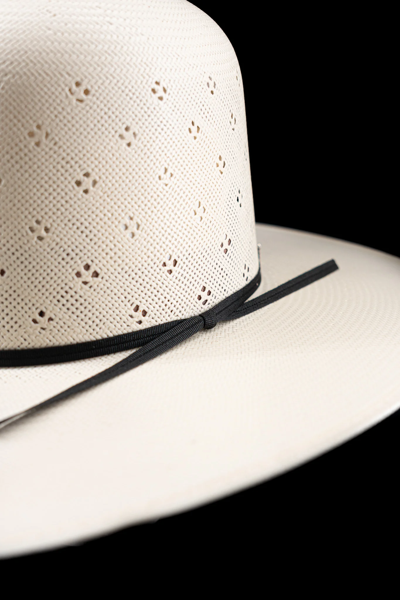 Rock'em 100X Nevada Open Crown Straw Hat 4inch Brim - Image 5