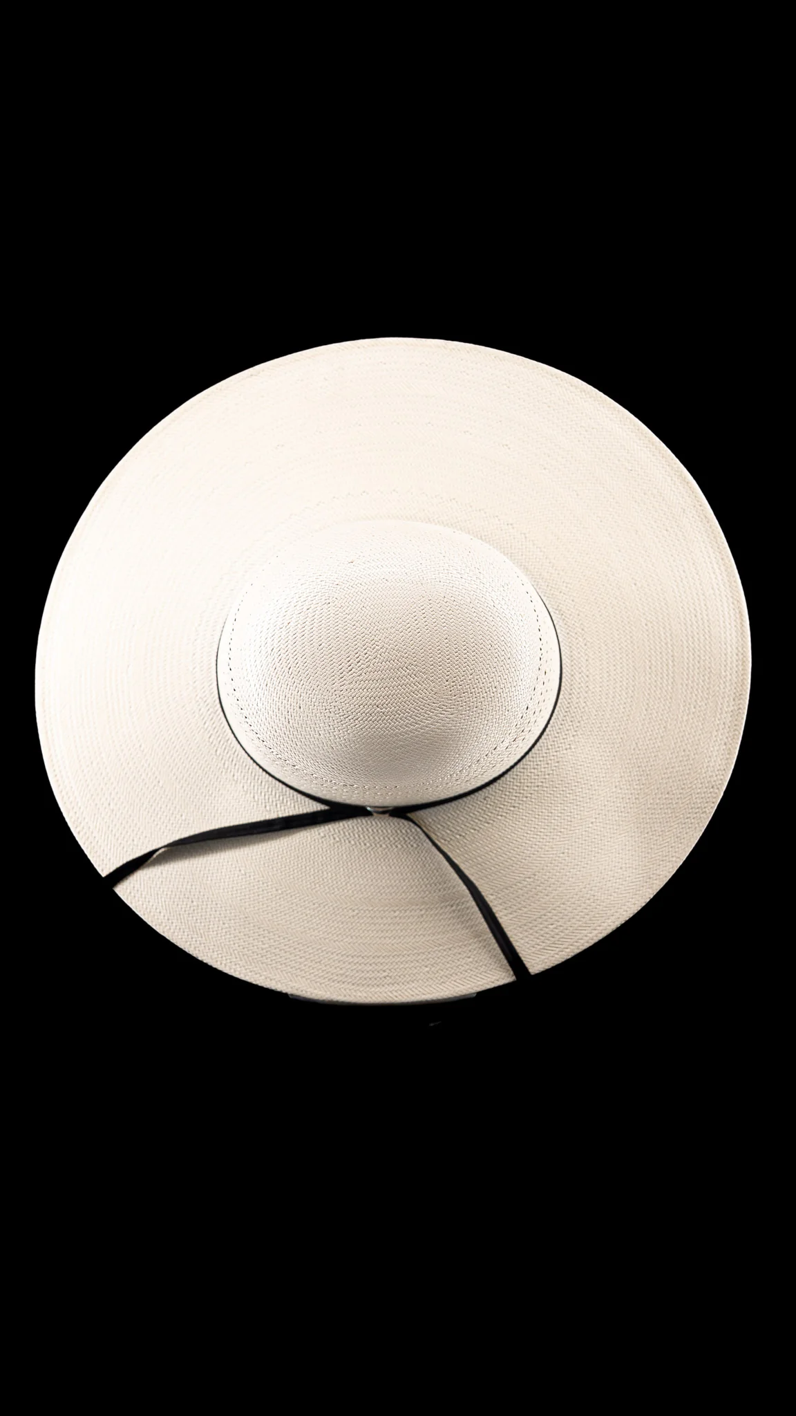 Rock'em 100X Ranch Stripe Open Crown Straw Hat - Image 5