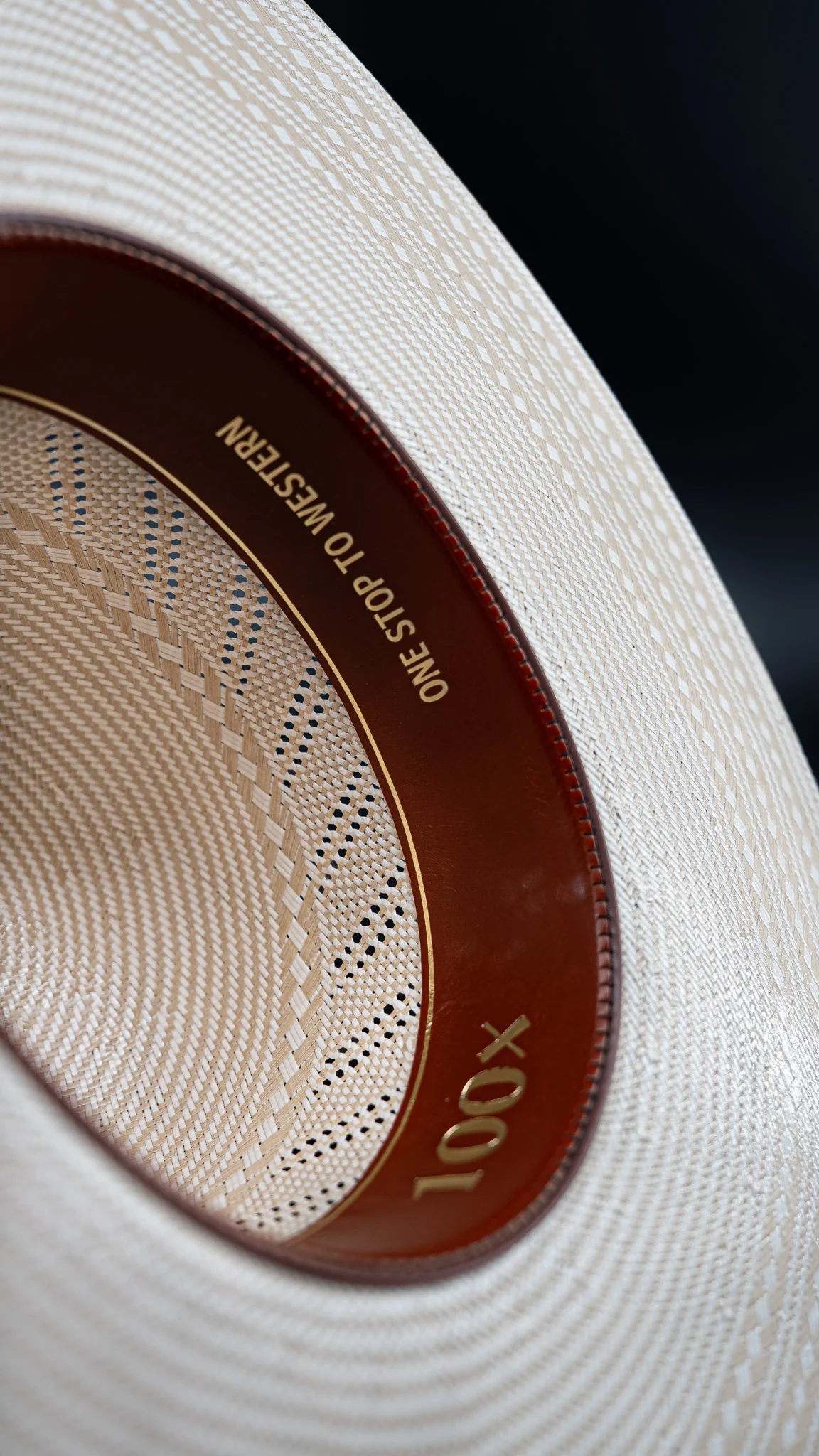 Rock'em 100X Riverside Open Crown Straw Hat - Image 6