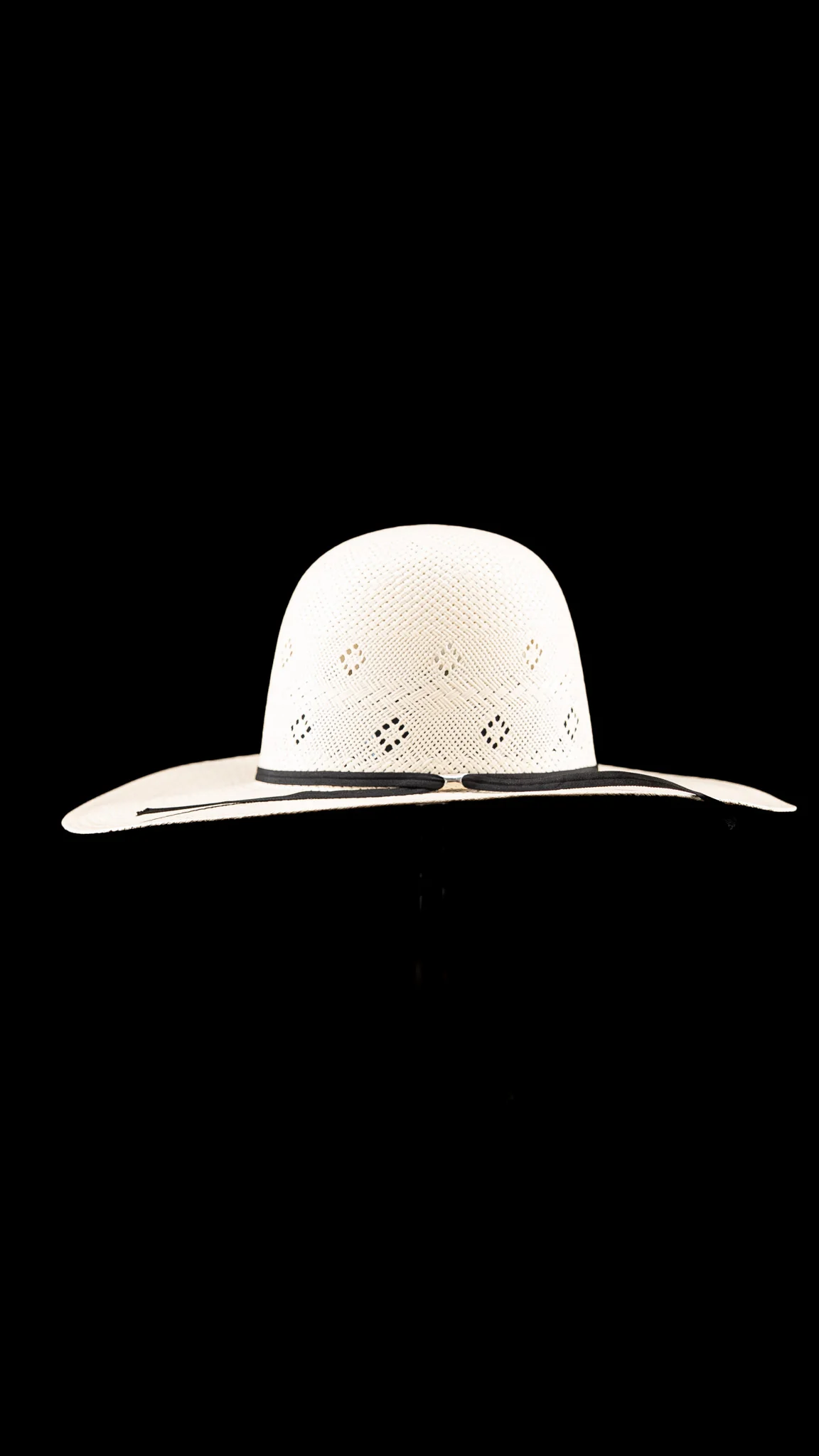 Rock'em 100X Rombo Open Crown Straw Hat - Image 2