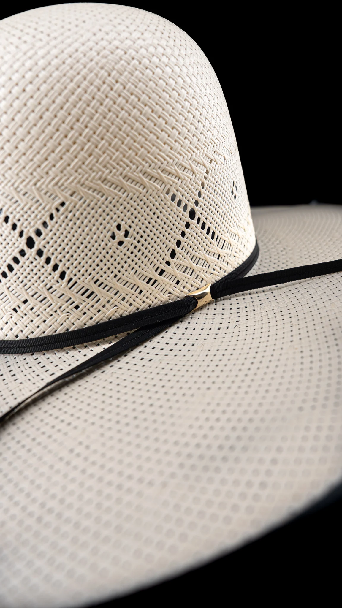 Rock'em 100X X Rombo Open Crown Straw Hat - Image 4