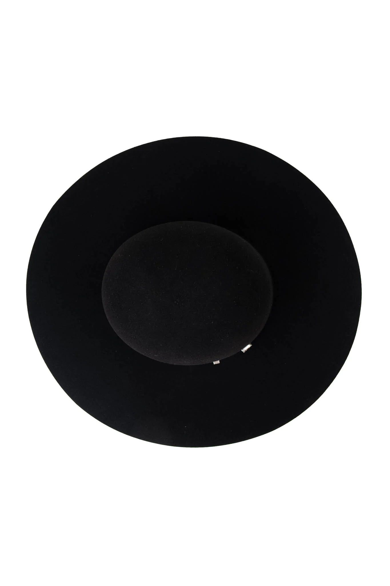 Rock'em 10X Black Beaver Open Crown Felt Cowboy Hat - Image 4