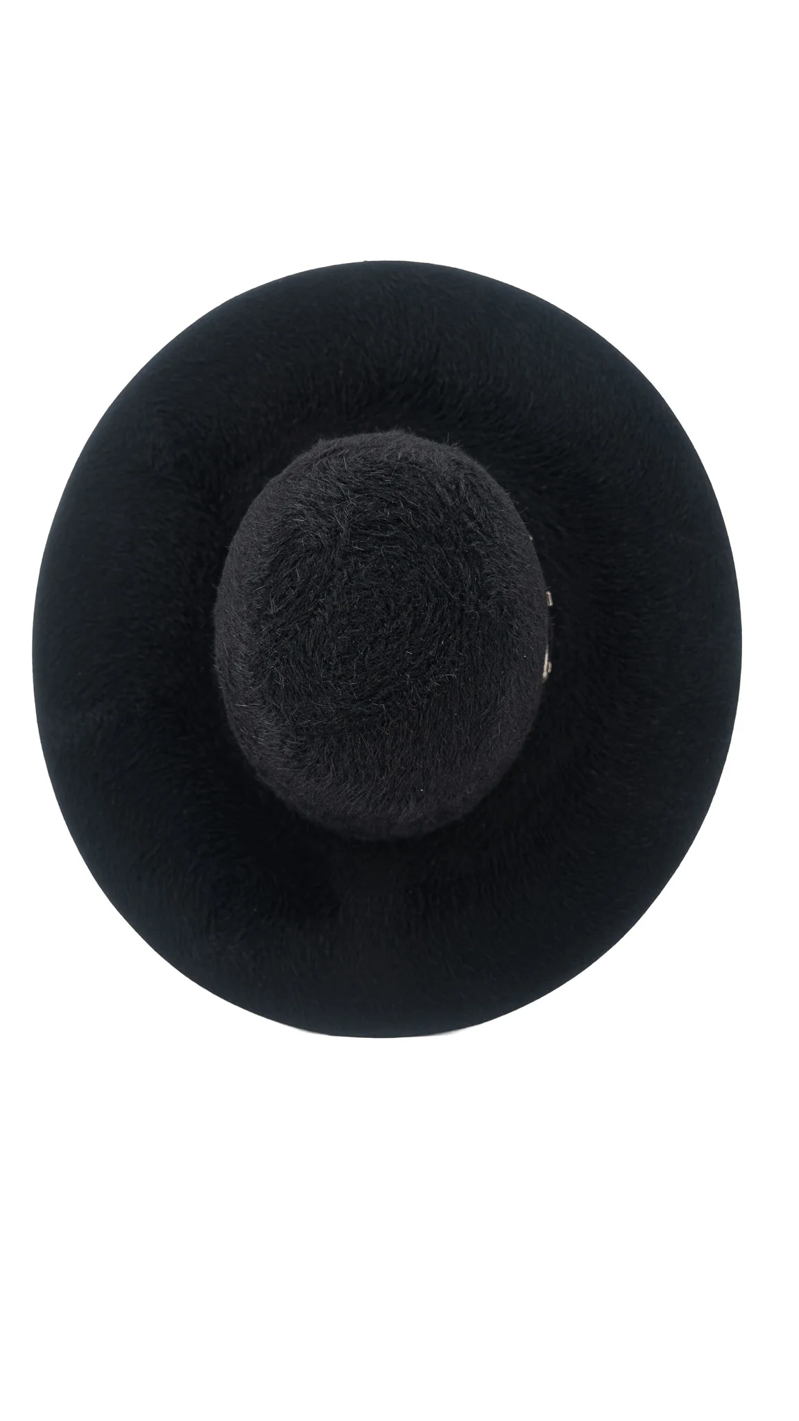Rock'em 10X Black Grizzly Fur Open Crown Felt Cowboy Hat - Image 4