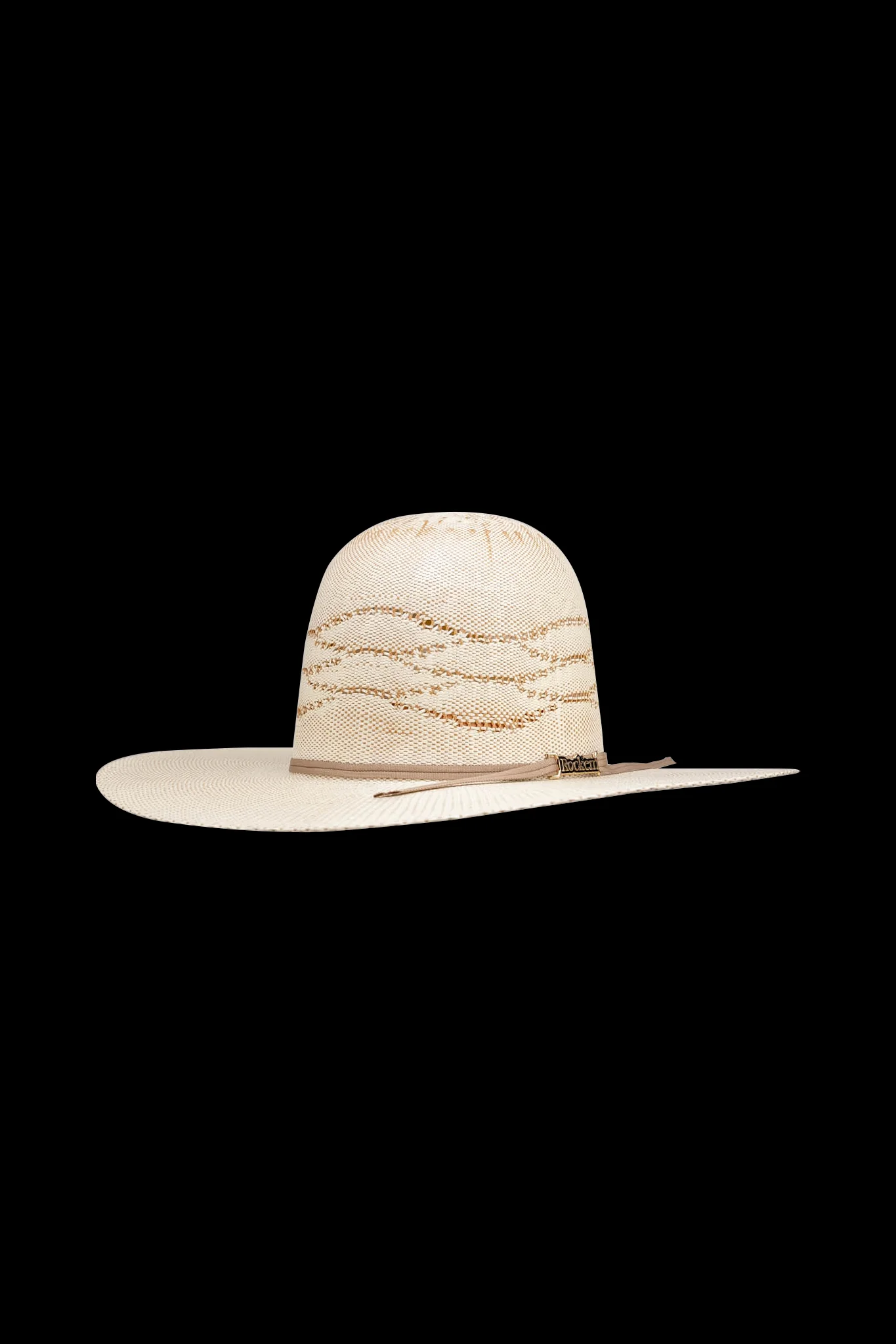 Rock'em 10X Carson Open Crown Straw Hat - Image 2
