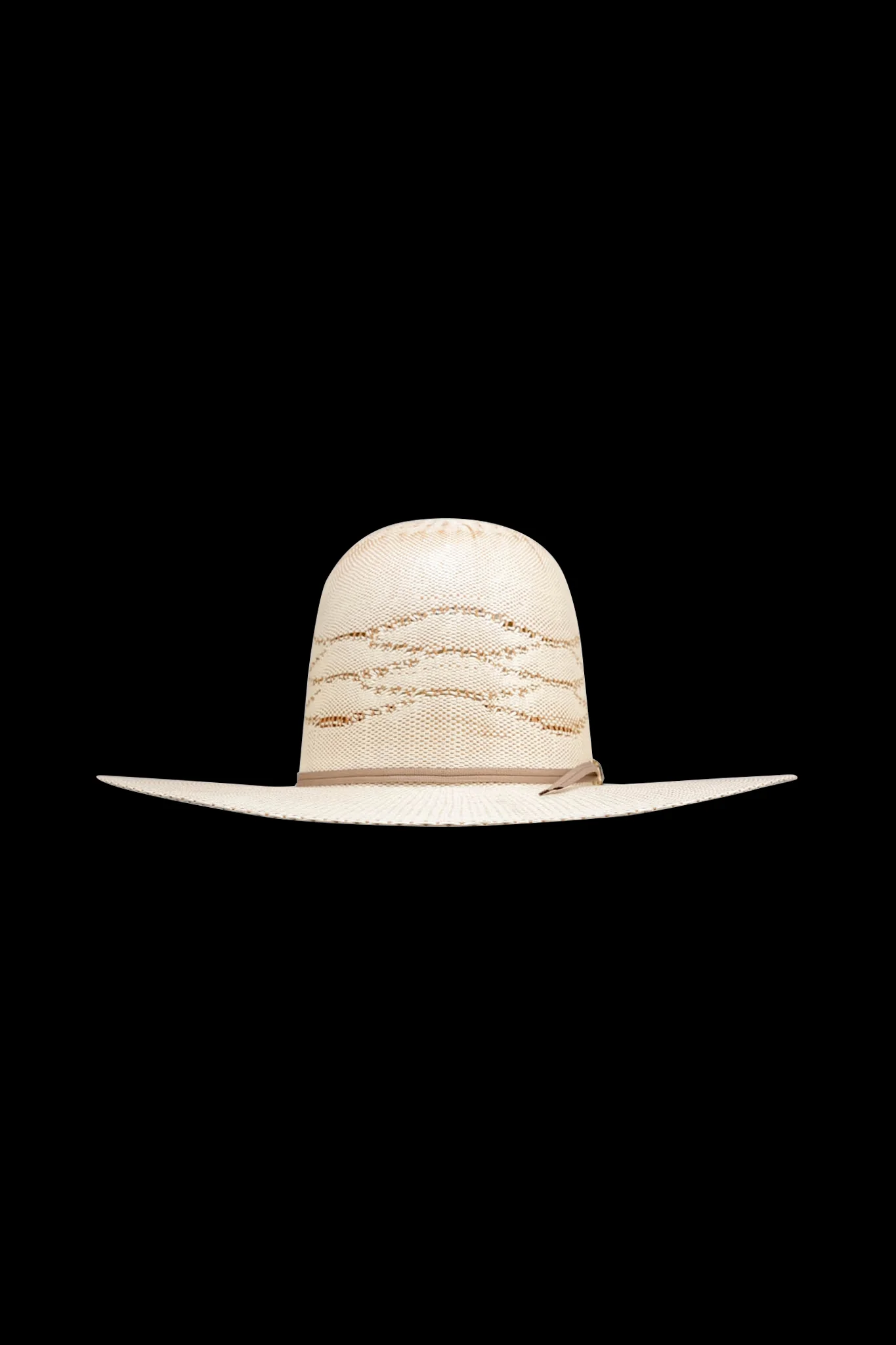 Rock'em 10X Carson Open Crown Straw Hat - Image 3