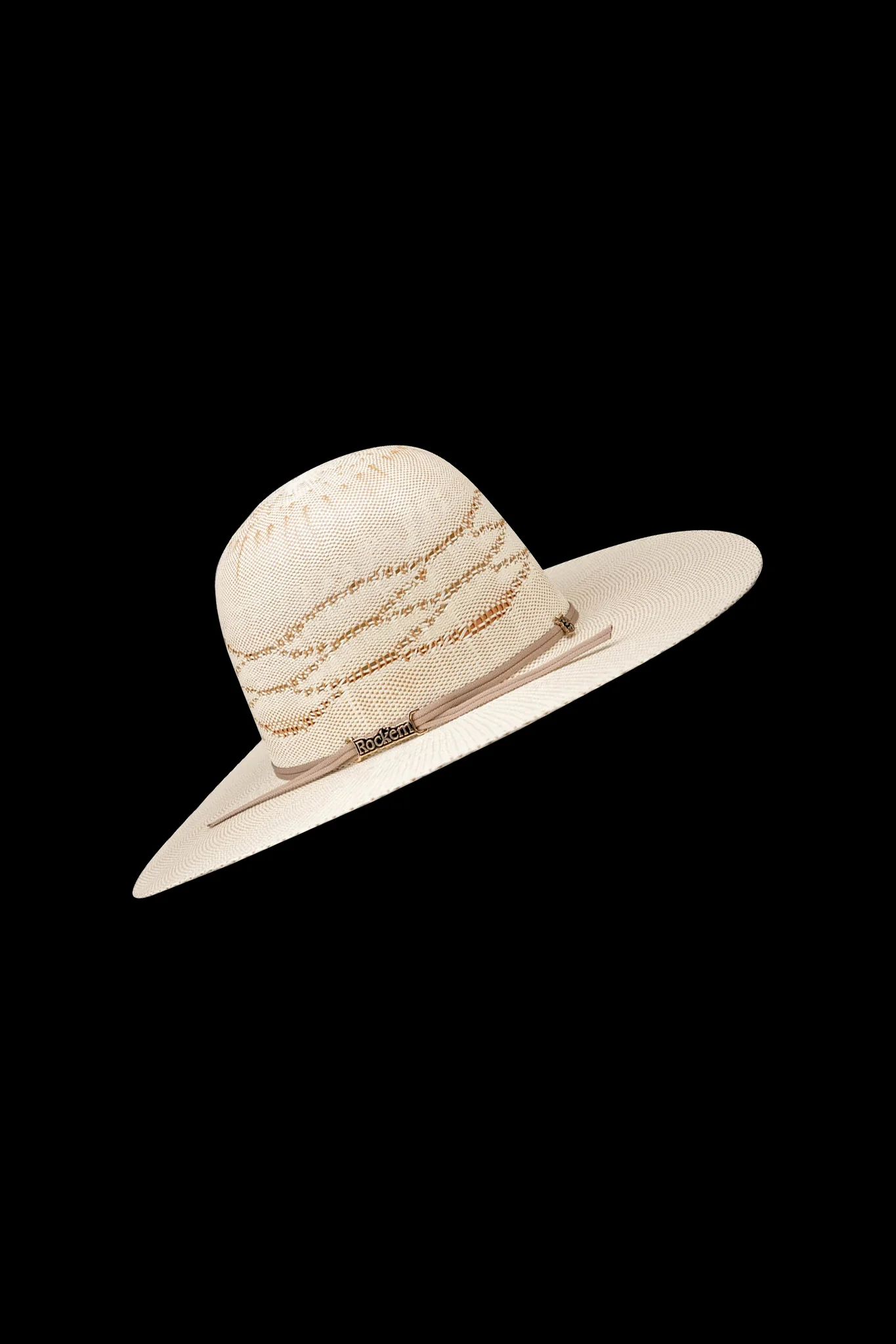 Rock'em 10X Carson Open Crown Straw Hat - Image 4