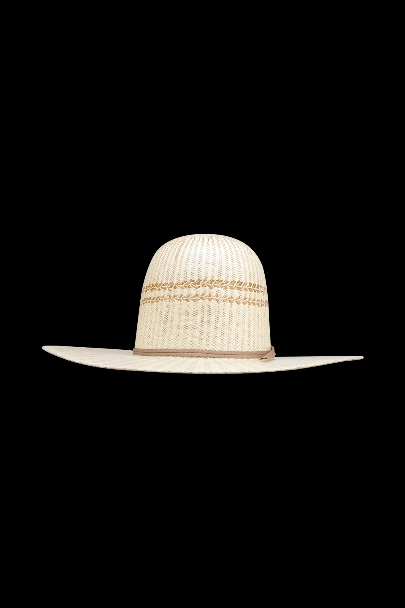 Rock'em 10X Carter Open Crown Straw Hat - Image 3