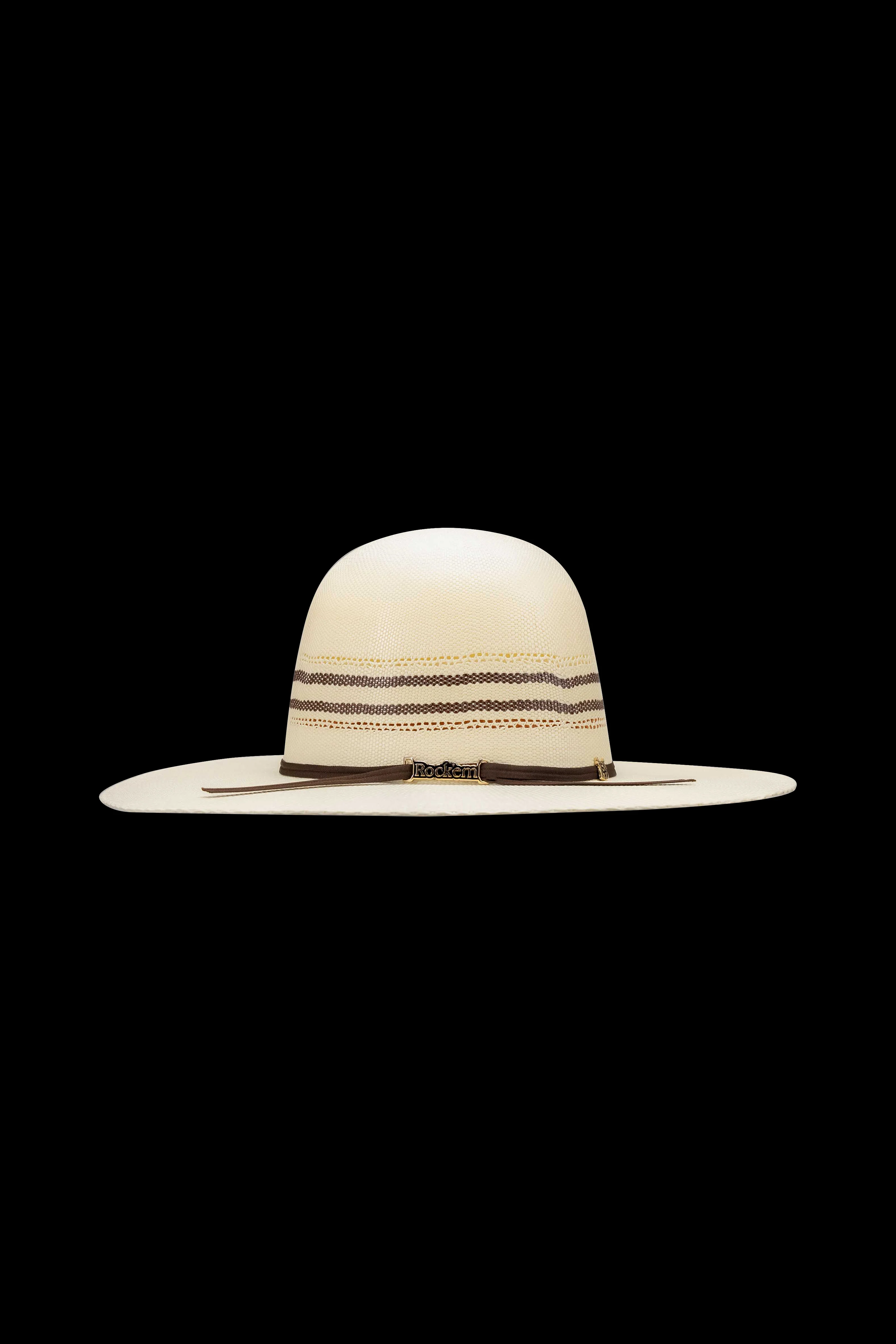 Rock'em 10X Cody Open Crown Straw Hat - Image 2