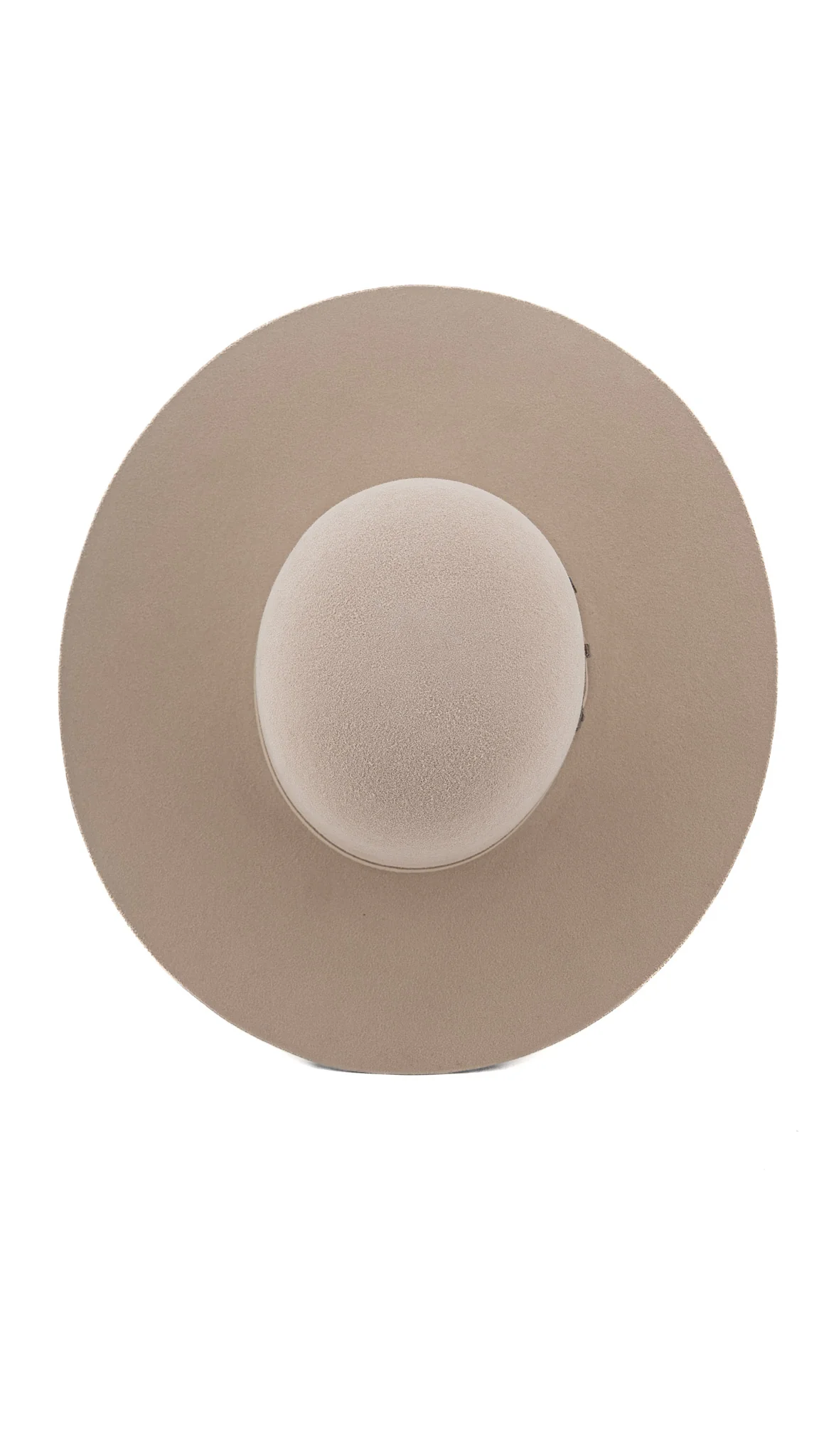 Rock'em 10X Silver Belly Beaver Open Crown Felt Cowboy Hat - Image 4