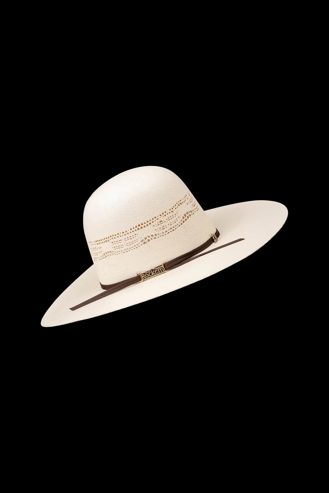Rock'em 10X James Open Crown Straw Hat - Image 4