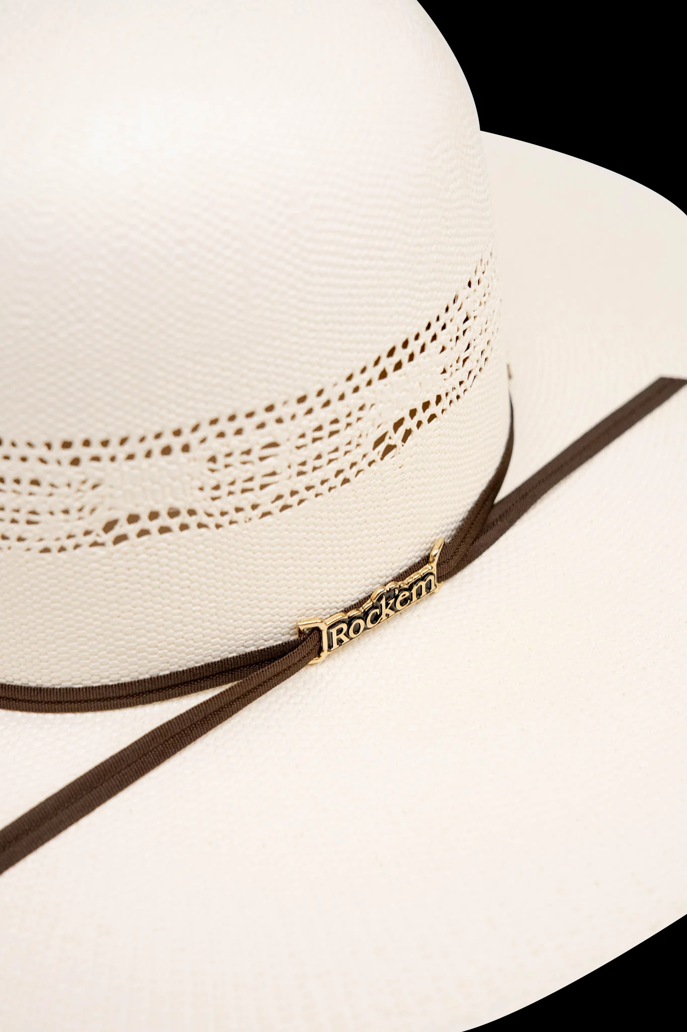 Rock'em 10X James Open Crown Straw Hat - Image 5