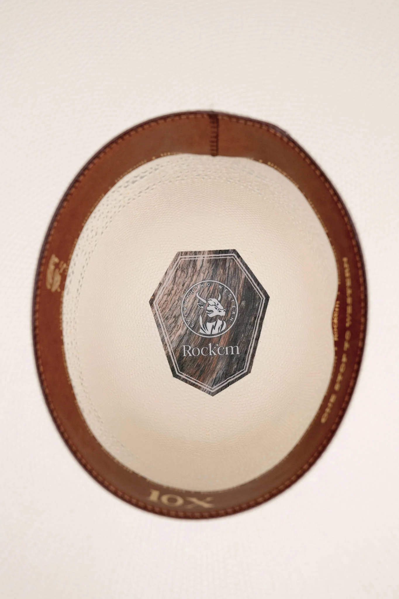 Rock'em 10X James Open Crown Straw Hat - Image 6