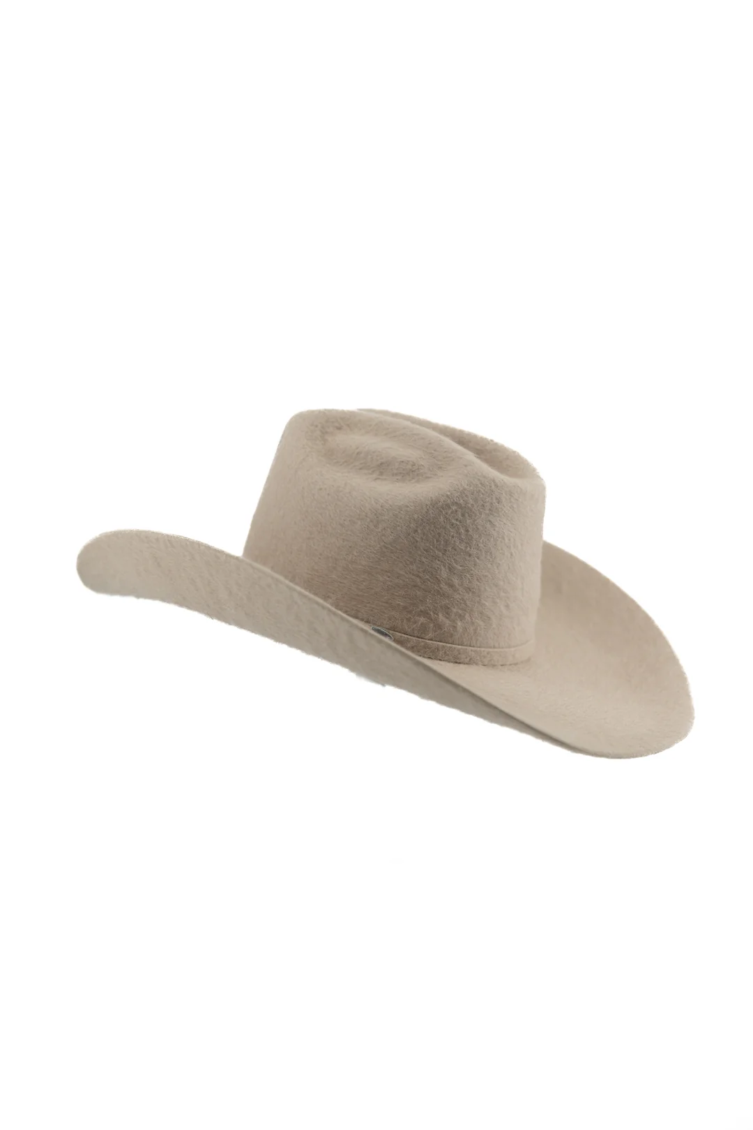 Rock'em 10X Silverbelly Grizzly Fur Open Crown Felt Cowboy Hat - Image 3