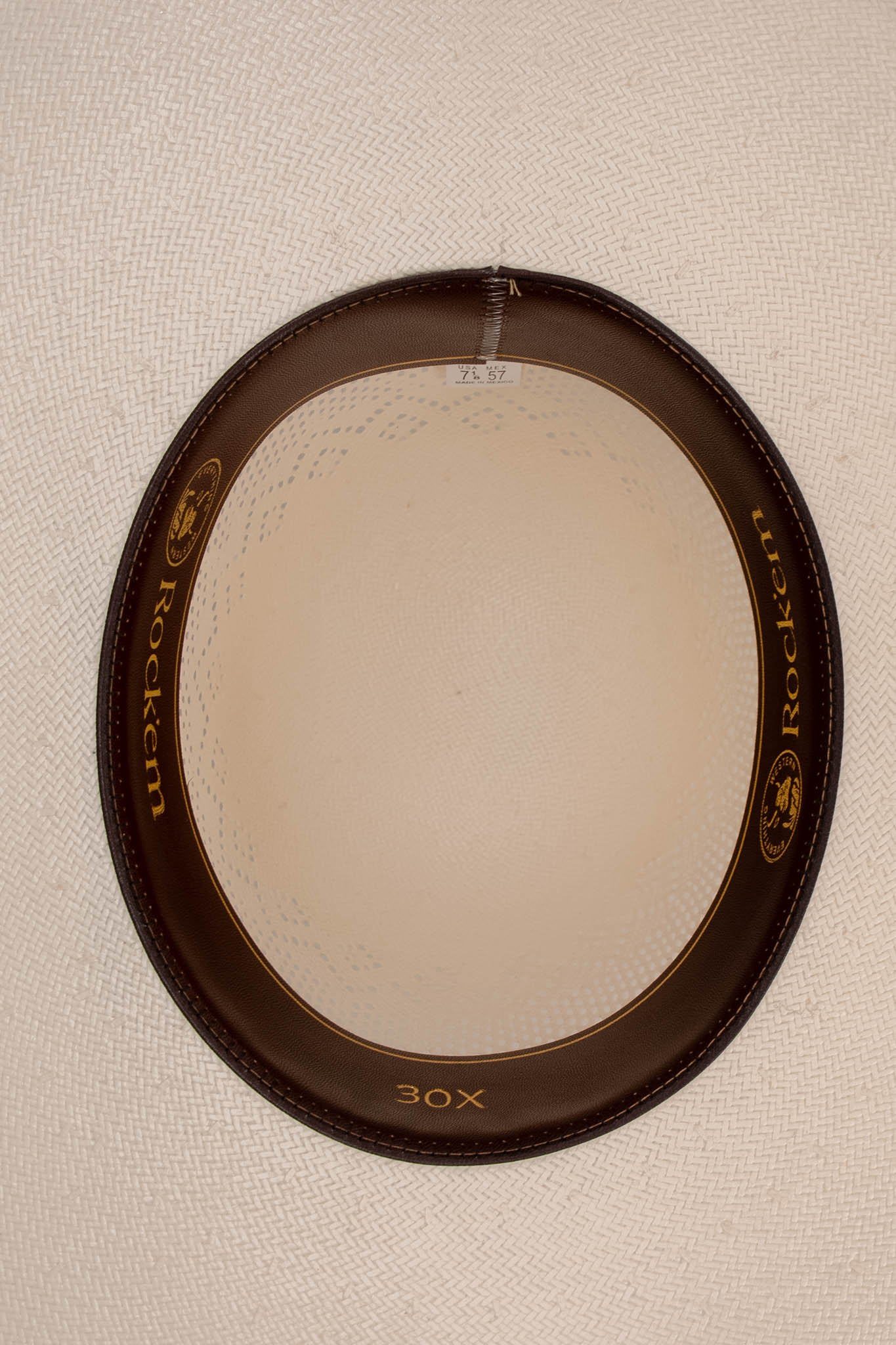 Rock'em 30X Montana Open Crown Straw Hat - Image 5