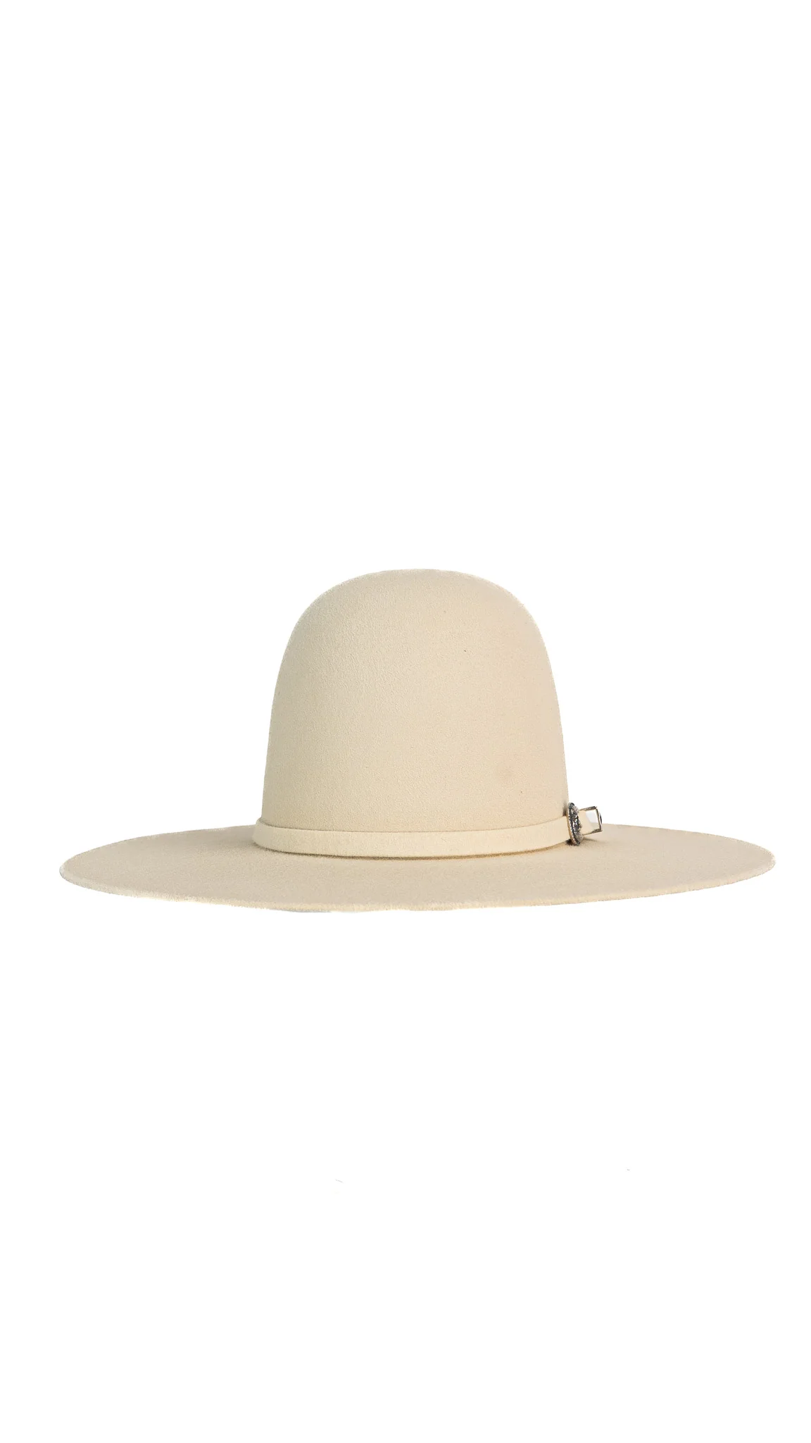 Rock'em 4X Bone Kids Open Crown Felt Cowboy Hat - Image 3