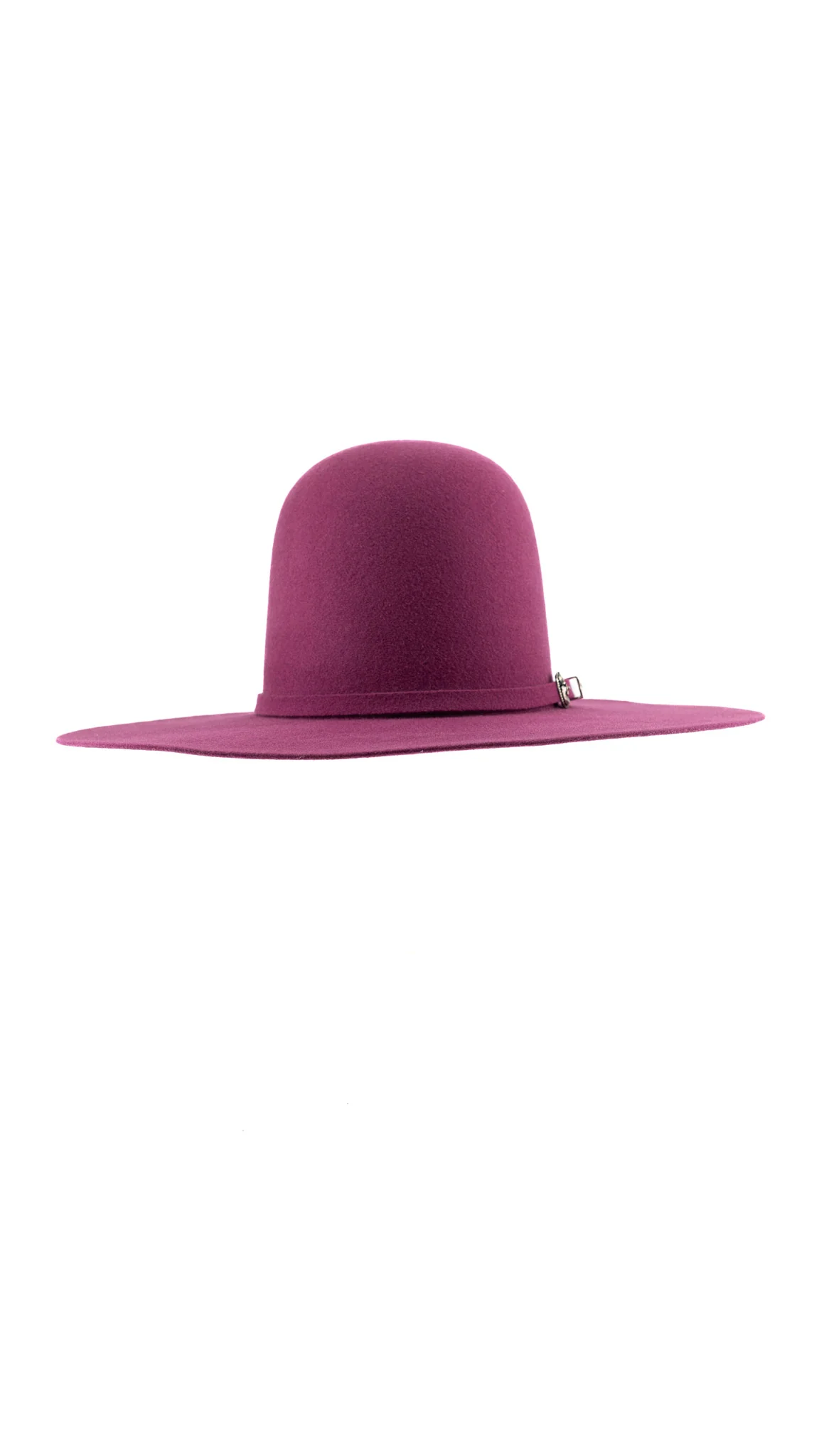 Rock'em 4X Dark Mauve Open Crown Felt Cowboy Hat - Image 3