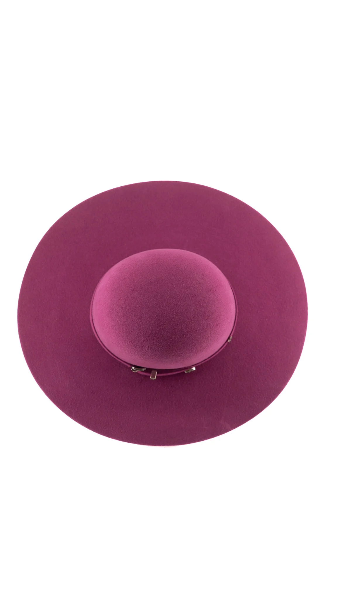 Rock'em 4X Dark Mauve Open Crown Felt Cowboy Hat - Image 4
