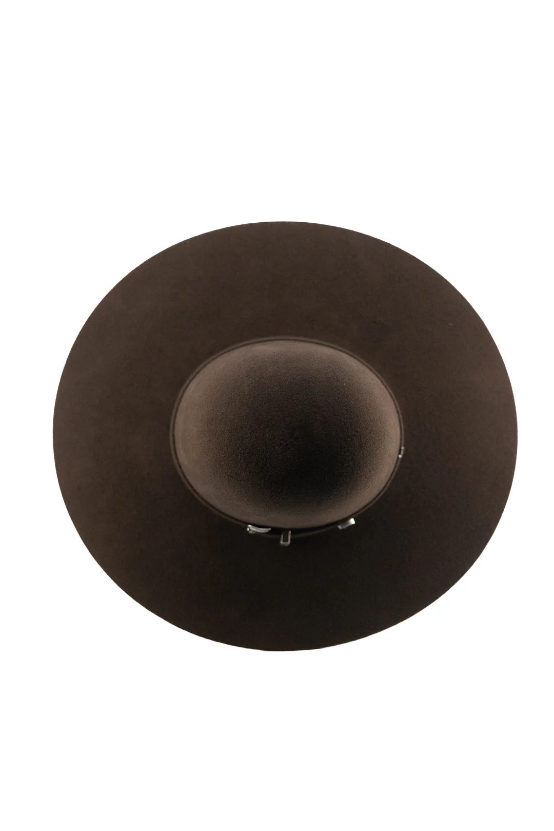 Rock'em 4X Brown Open Crown Felt Cowboy Hat - Image 4