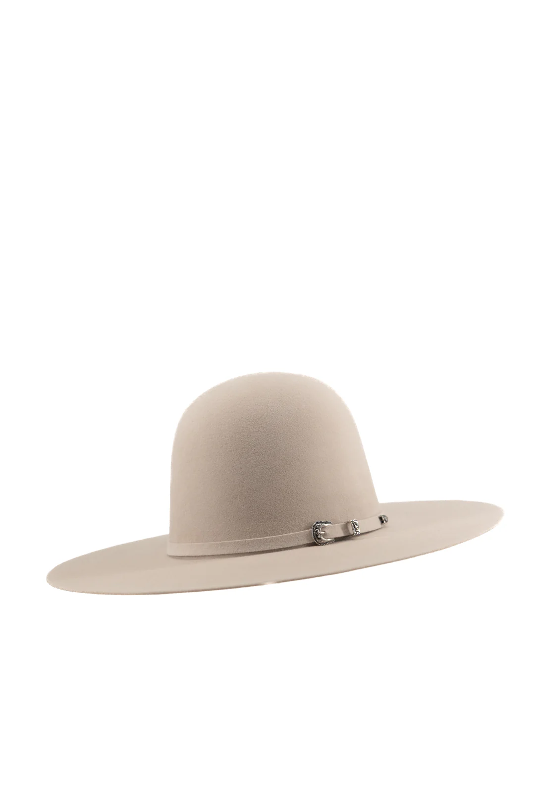 Rock'em 4X Taupe Open Crown Felt Cowboy Hat