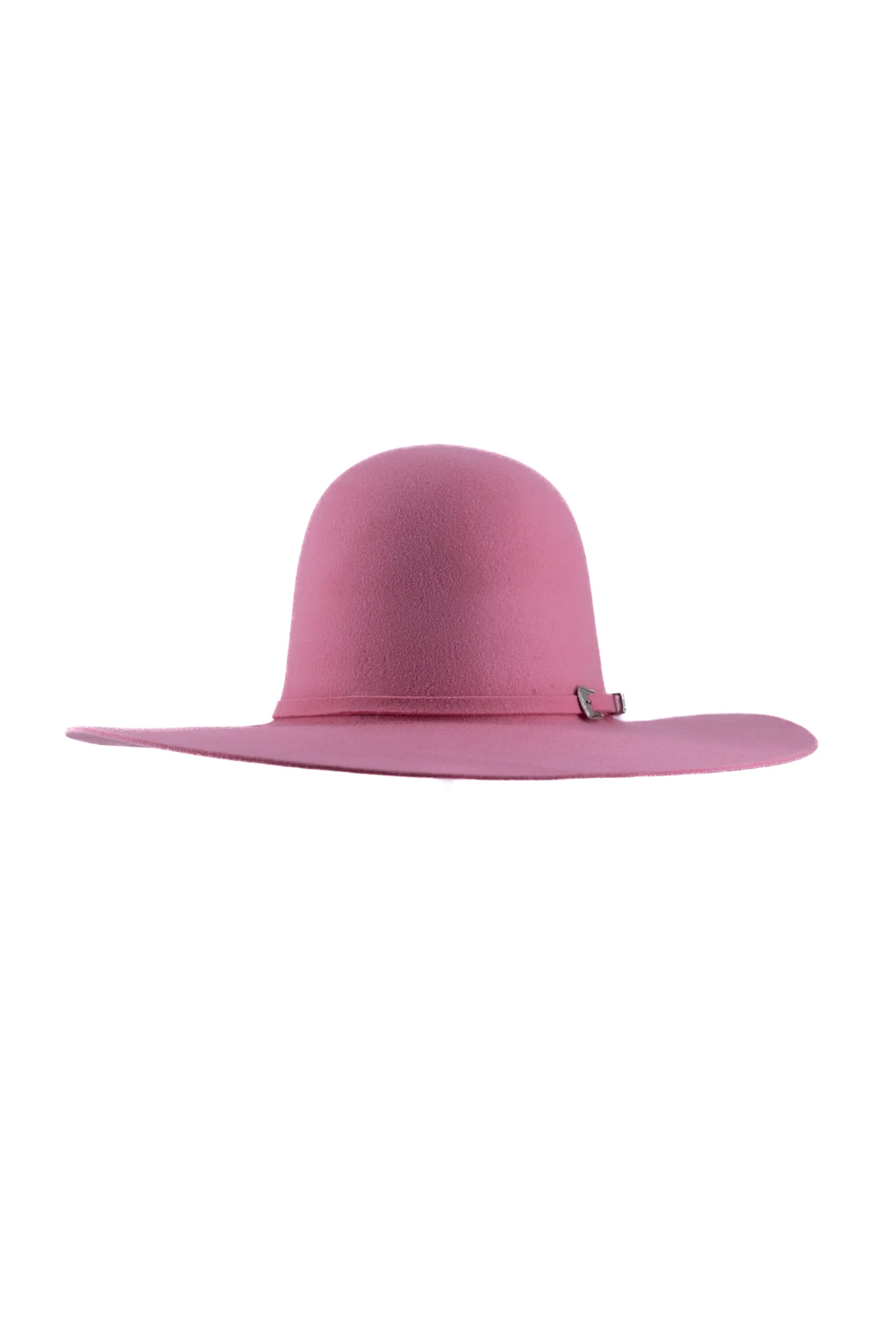 Rock'em 4X Pink Open Crown Felt Cowboy Hat - Image 3