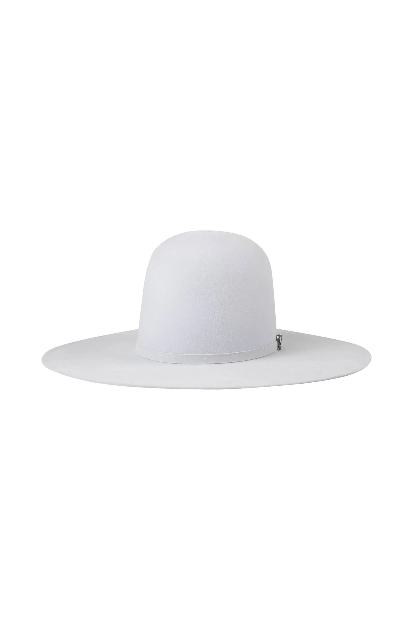 Rock'em 6X Platinum Beaver Blend Open Crown Felt Cowboy Hat - Image 4
