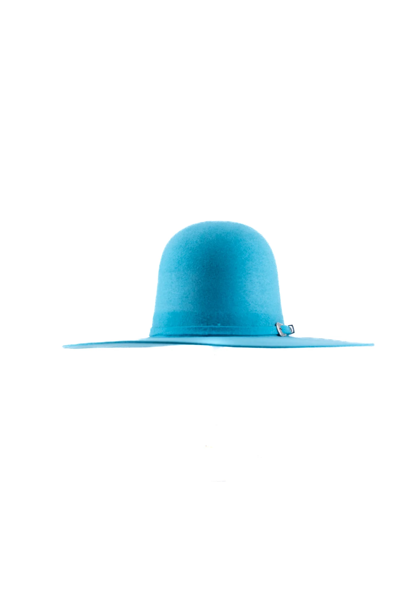 Rock'em 4X Neon Blue Open Crown Felt Cowboy Hat - Image 3