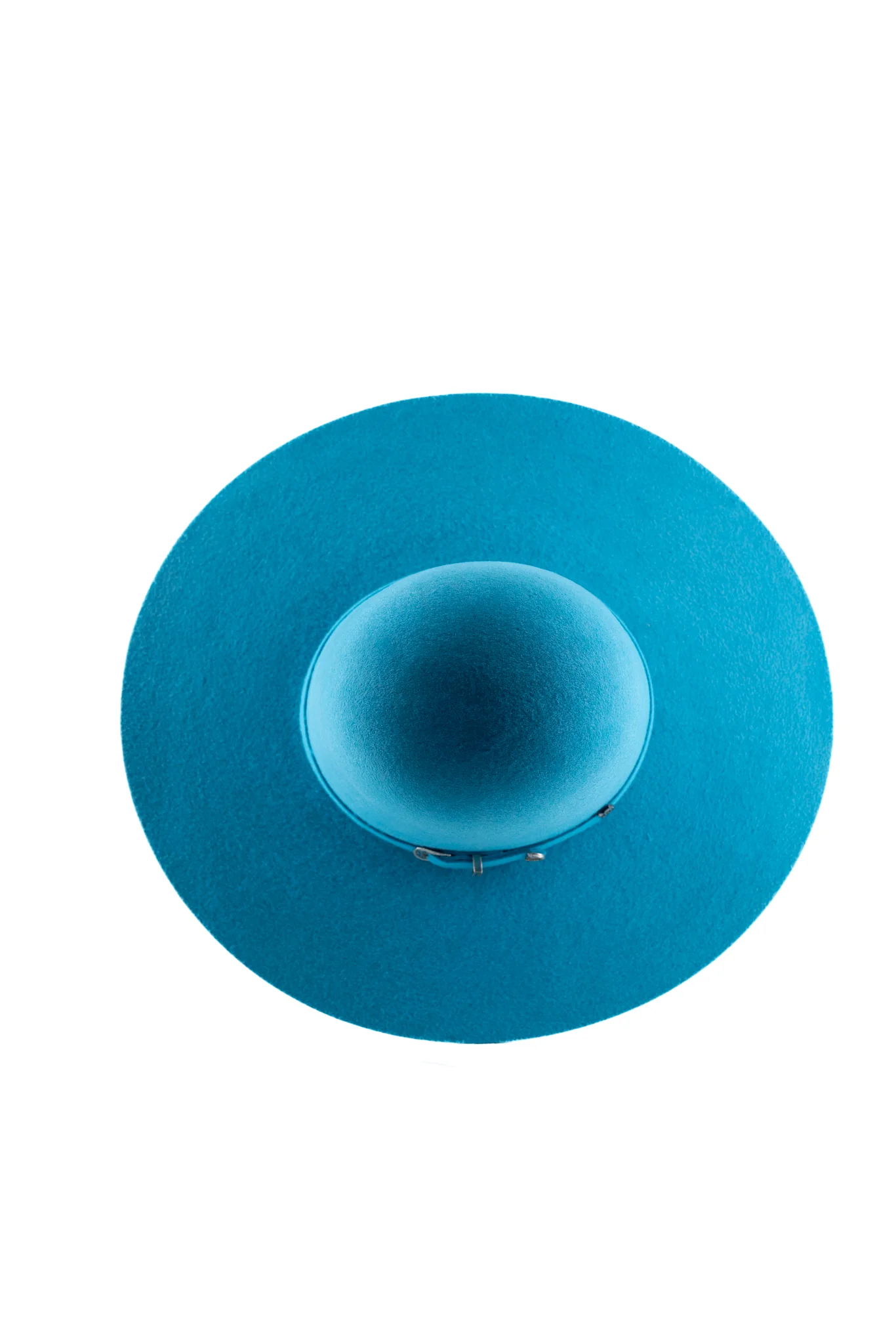 Rock'em 4X Neon Blue Open Crown Felt Cowboy Hat - Image 4