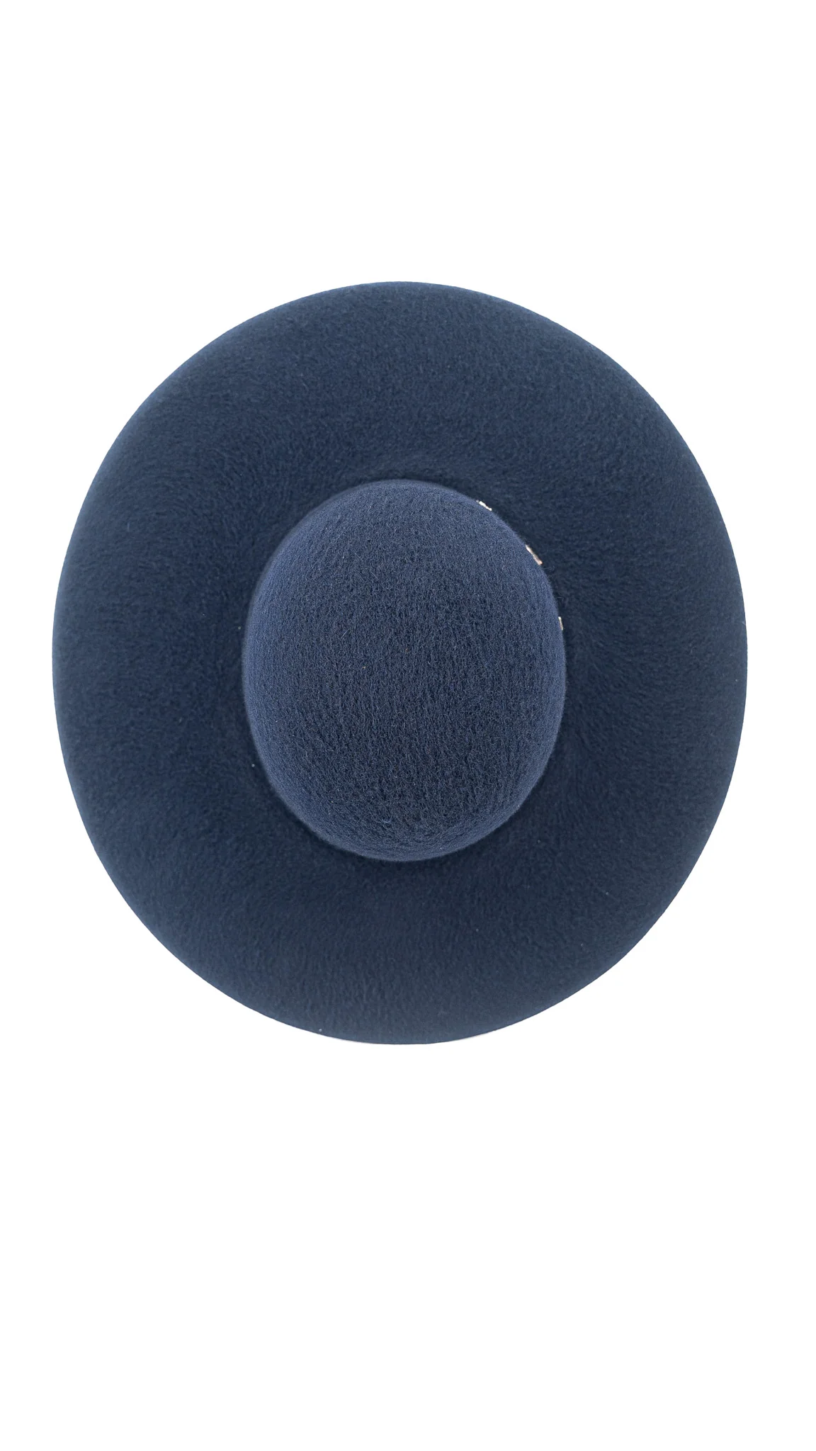 Rock'em 8X Blue Navy Grizzly Fur Open Crown Felt Cowboy Hat - Image 4