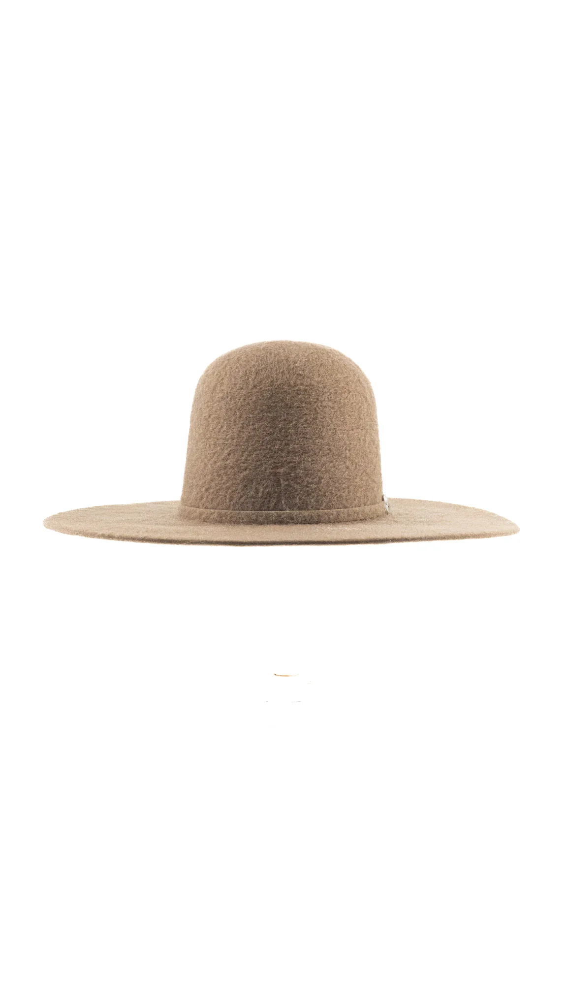 Rock'em 8X Camel Grizzly Fur Open Crown Felt Cowboy Hat - Image 3