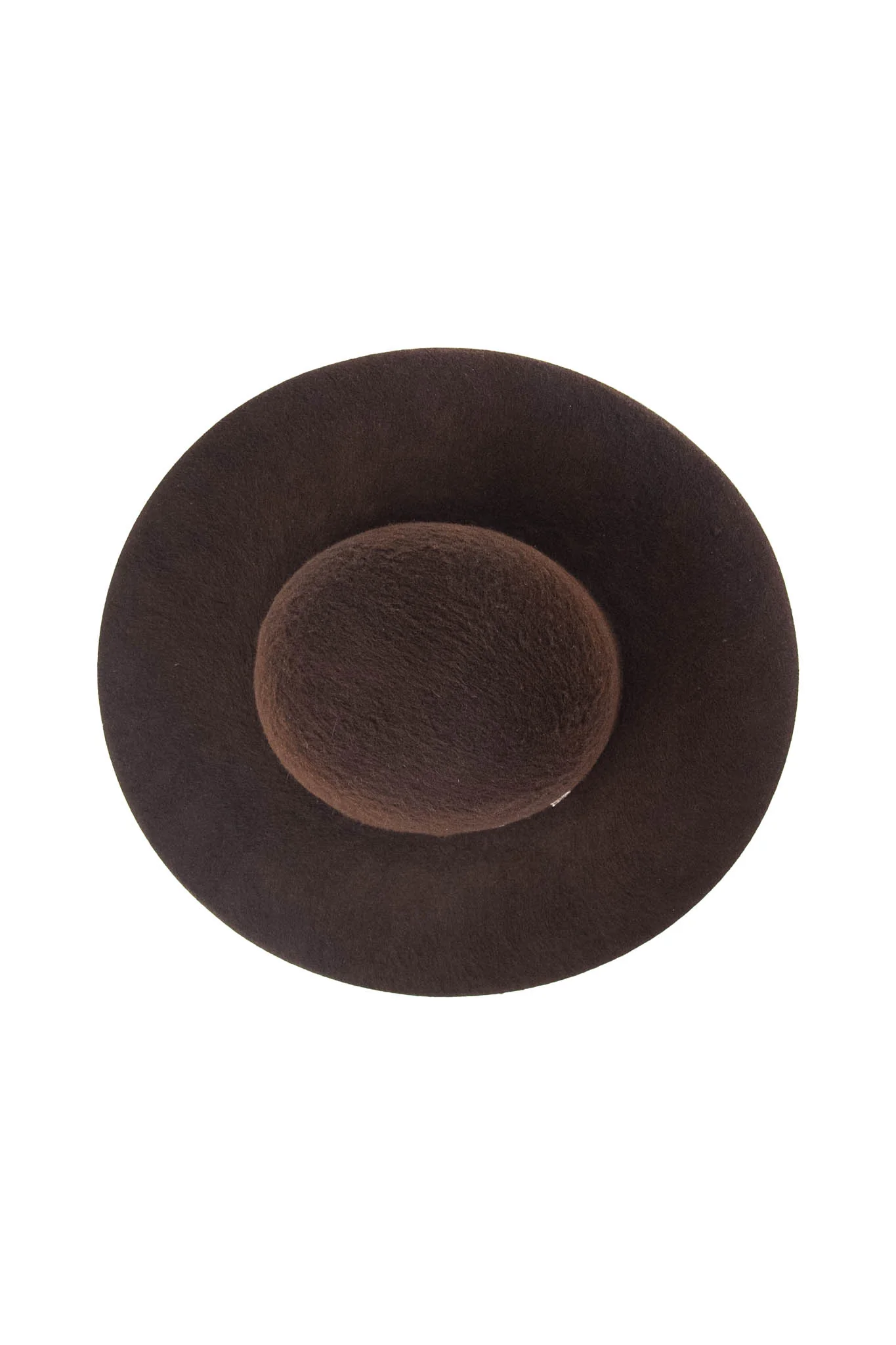 Rock'em 8X Chocolate Grizzly Fur Open Crown Felt Cowboy Hat - Image 3