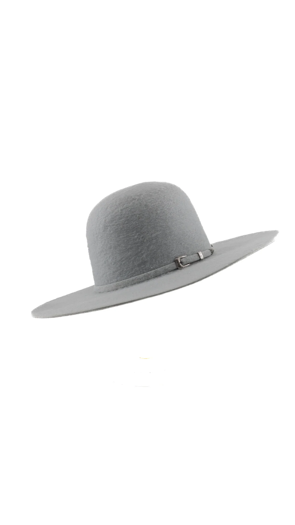 Rock'em 8X Platinum Grizzly Fur Open Crown Felt Cowboy Hat