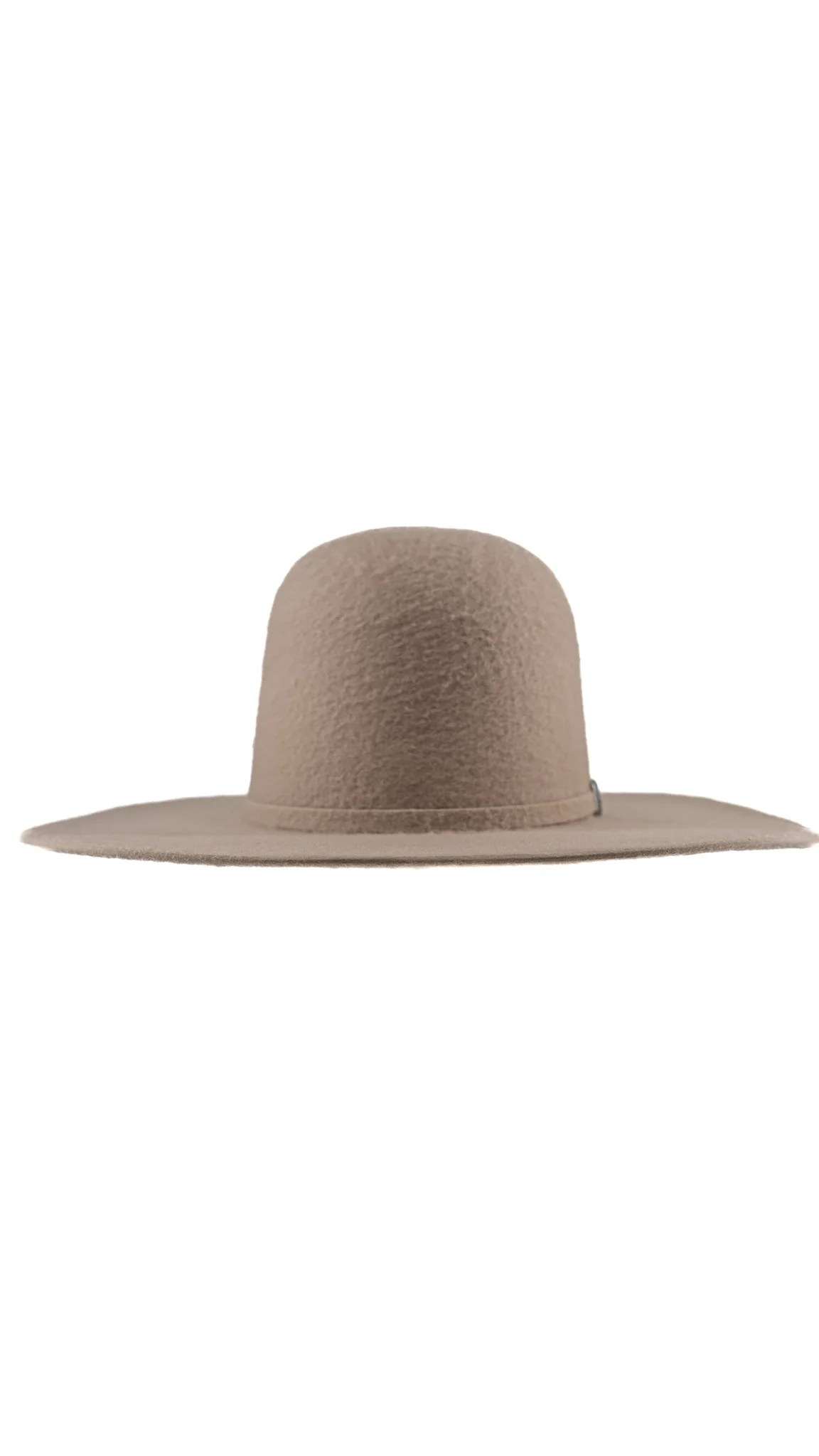 Rock'em 8X Silver Belly Grizzly Fur Open Crown Felt Cowboy Hat - Image 3