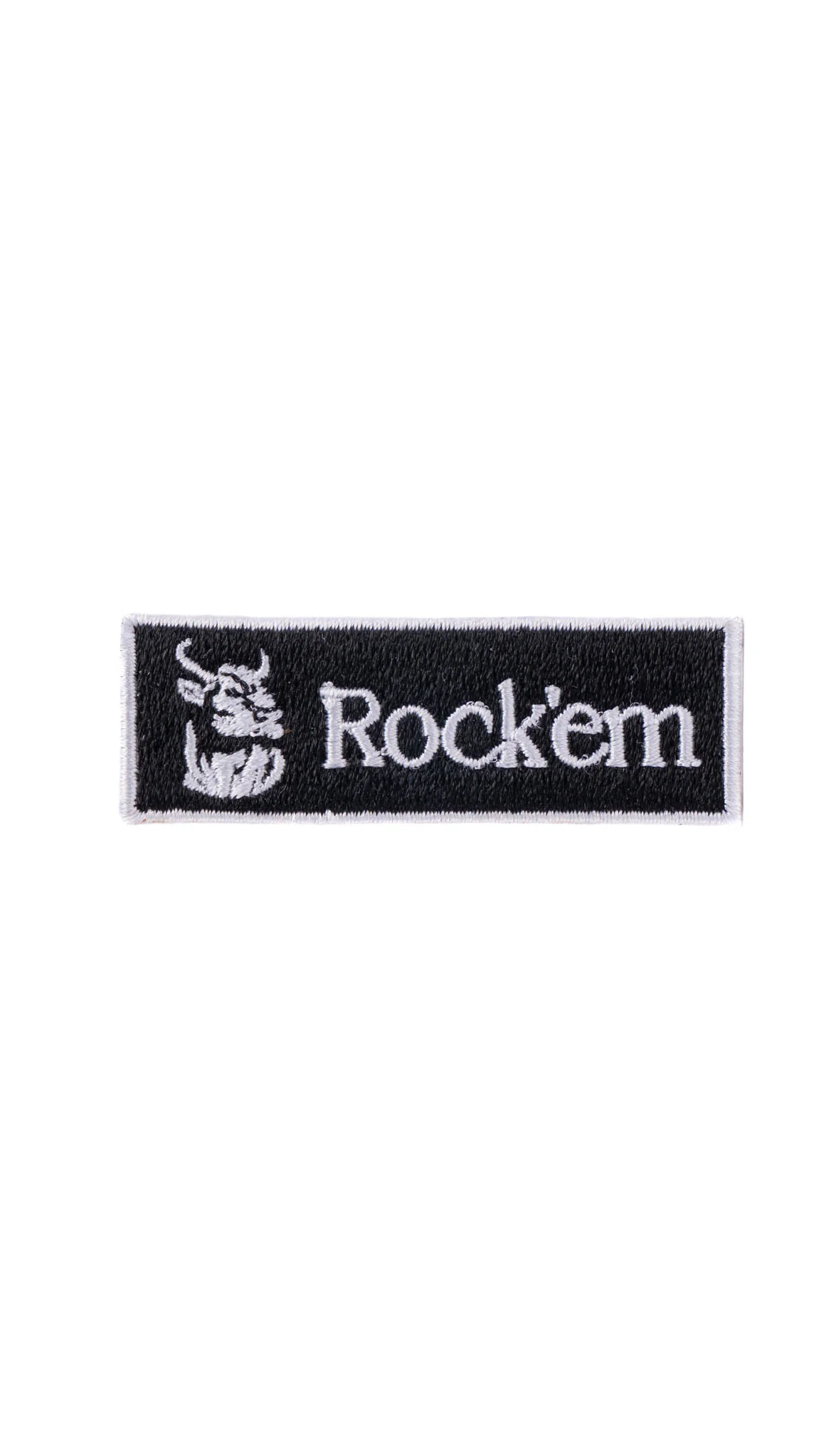 Rock'em Rectangle Hat Patch 2024 - Image 3