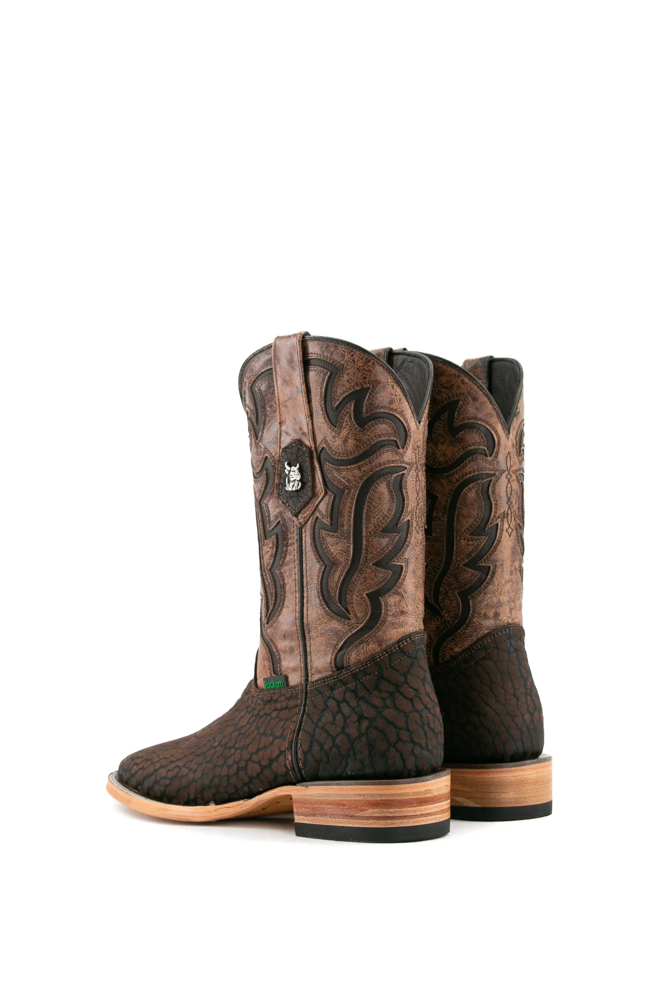 Bruce Bull Neck Square Toe Cowboy Boot - Image 3