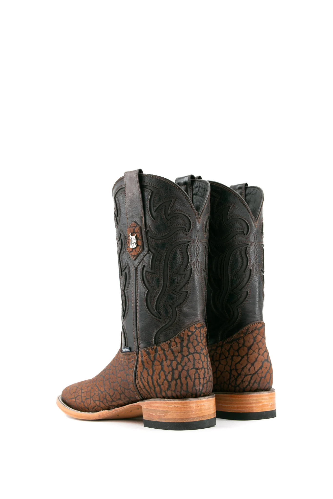 Bruce Bull Neck Square Toe Cowboy Boot - Image 8