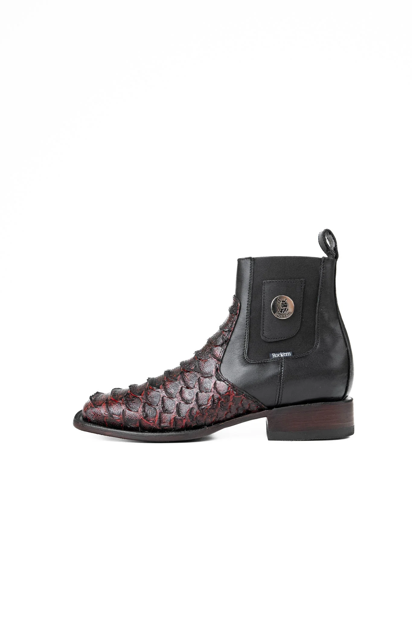 Rock'em Clon Python Square Toe Ankle Boot - Image 7