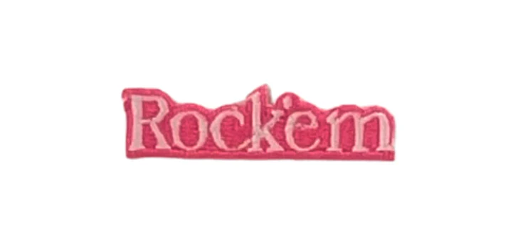 Rock'em Logo Hat Patch - Image 2