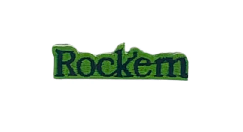 Rock'em Logo Hat Patch - Image 4